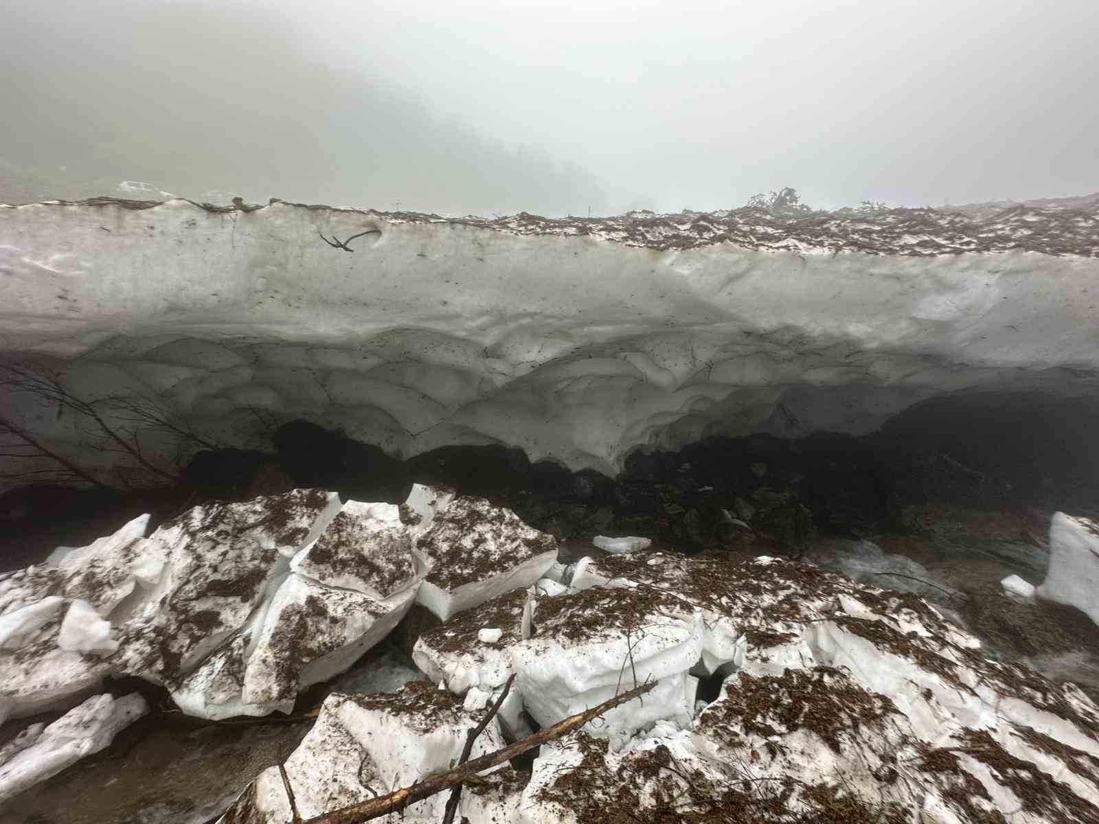 Kar kütlesi altında kalan kadının cansız bedenine ulaşıldı