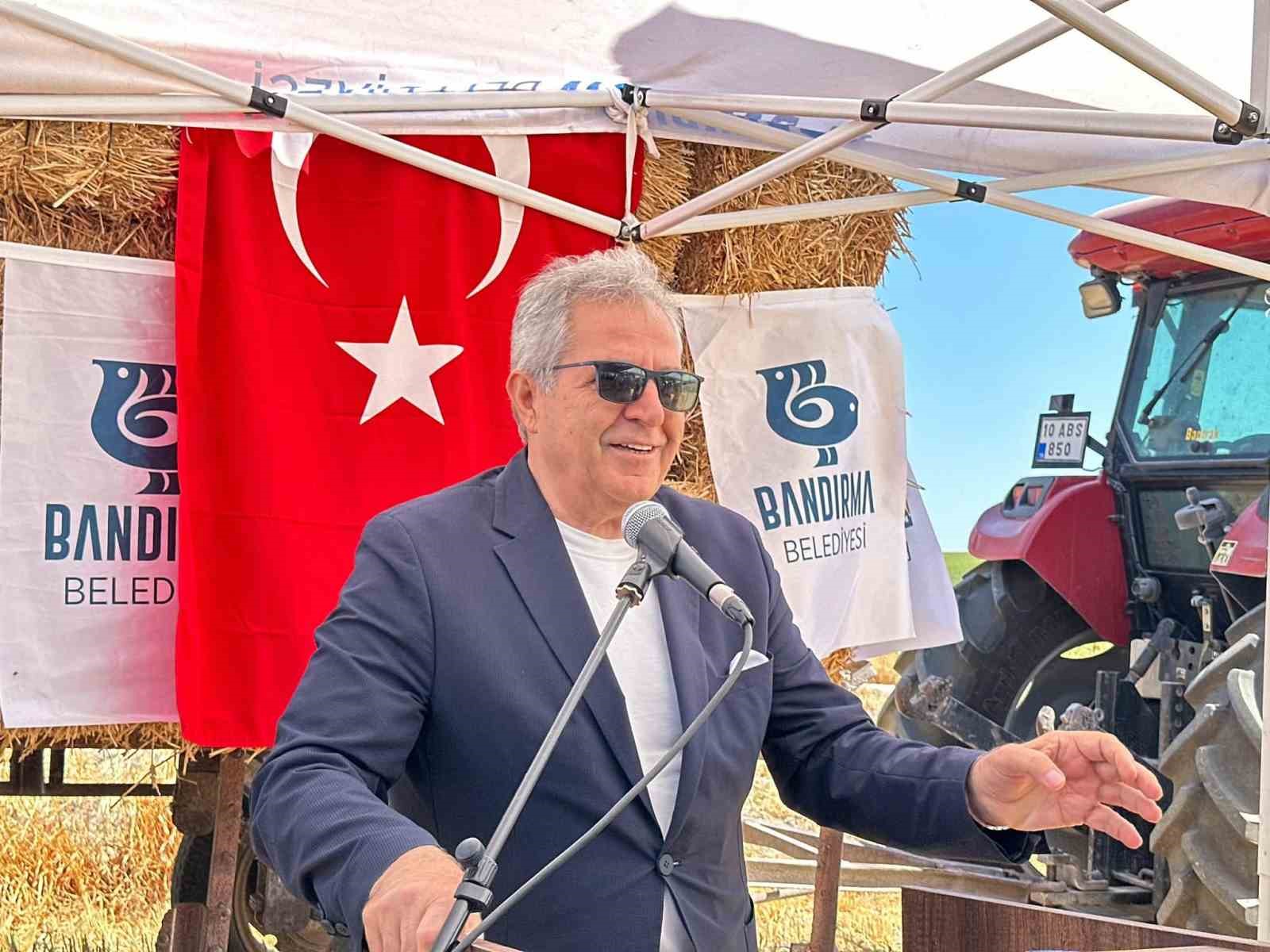 Bandırma Belediyesi&rsquo;nden &ccedil;ift&ccedil;iye destek
