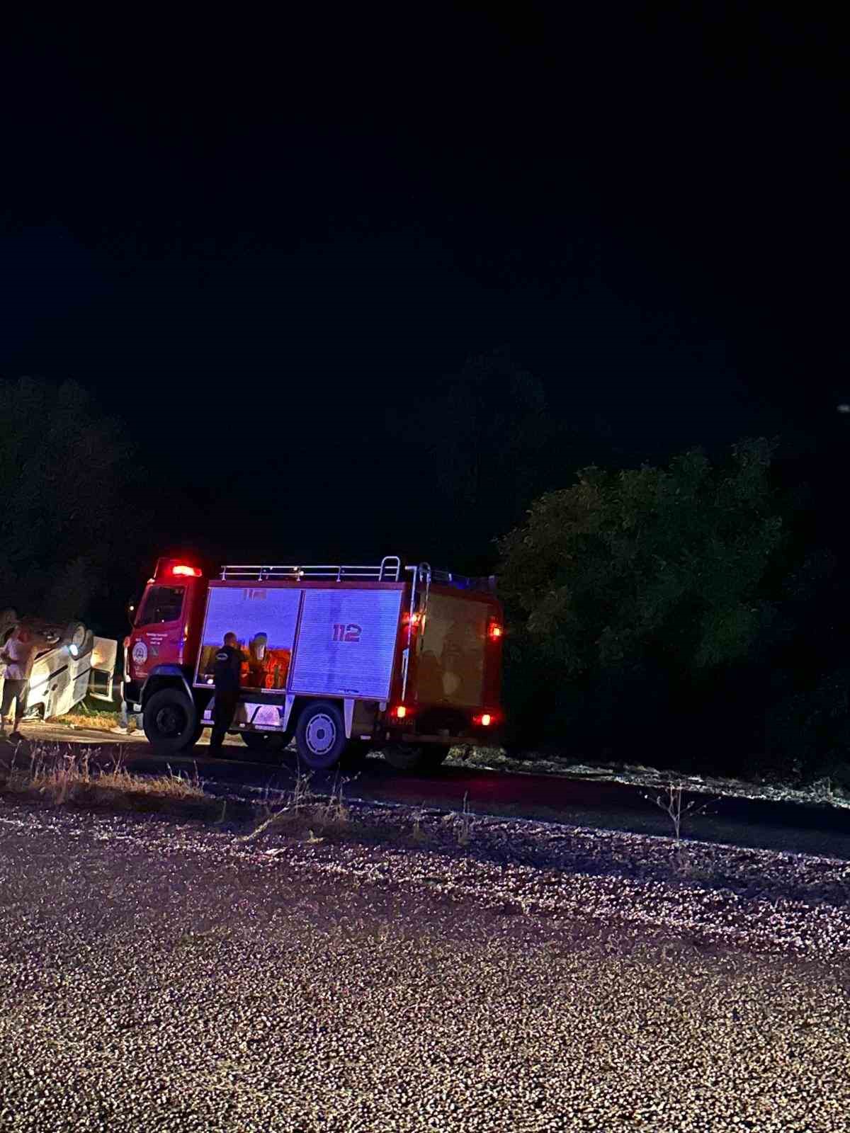 Çaycuma’da direksiyon hakimiyetini kaybeden otomobil takla attı: 1 yaralı