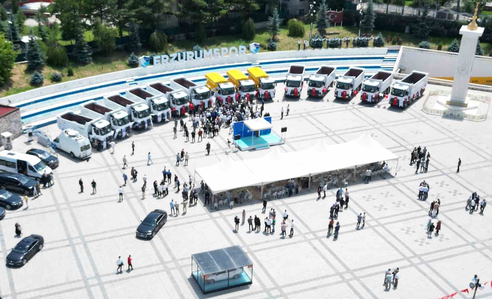 Büyükşehir 19. araç filosunu tanıttı