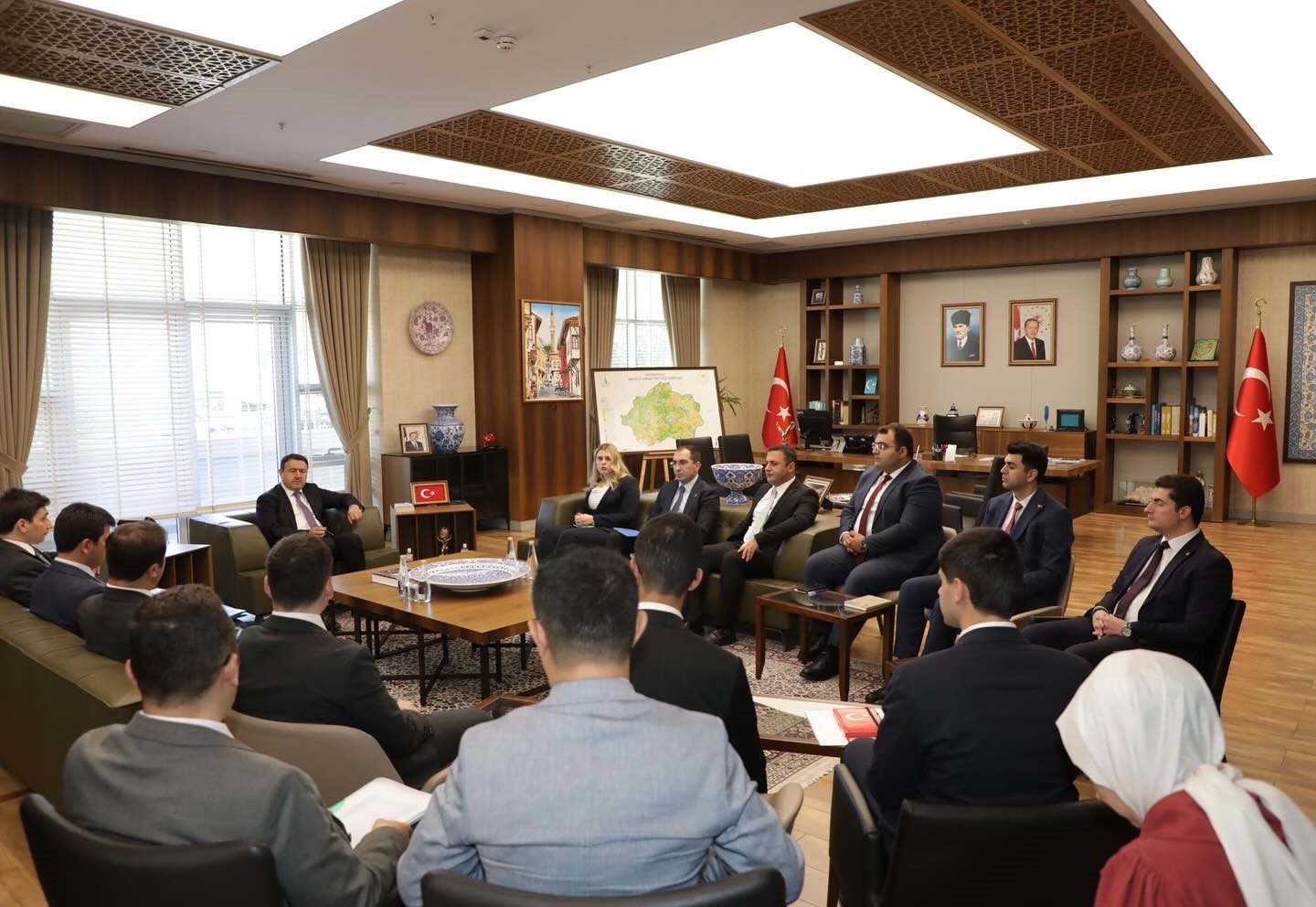 Vali Musa Işın, kaymakamlarla buluştu
