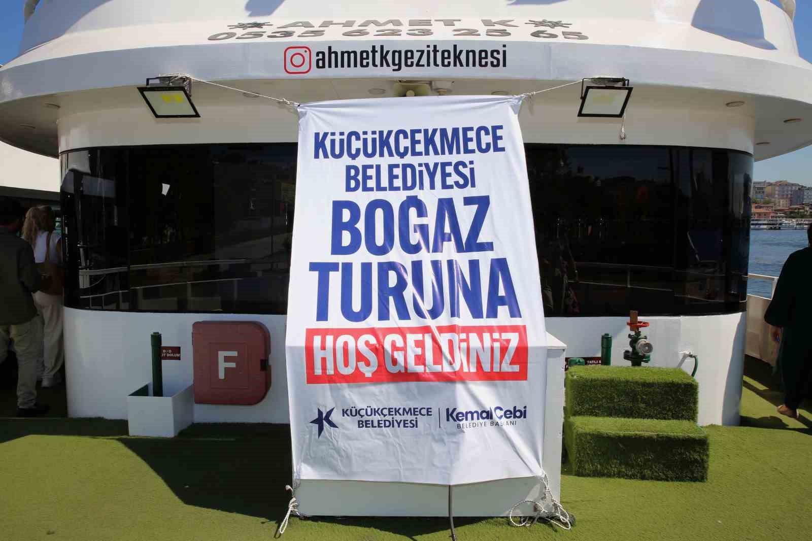 K&uuml;&ccedil;&uuml;k&ccedil;ekmece Belediyesi&rsquo;nden kadınlara &ouml;zel Boğaz turu

