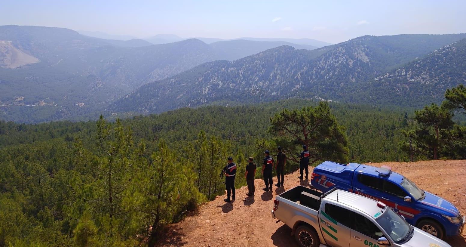 Mersin jandarmasından ormanlara sıkı koruma
