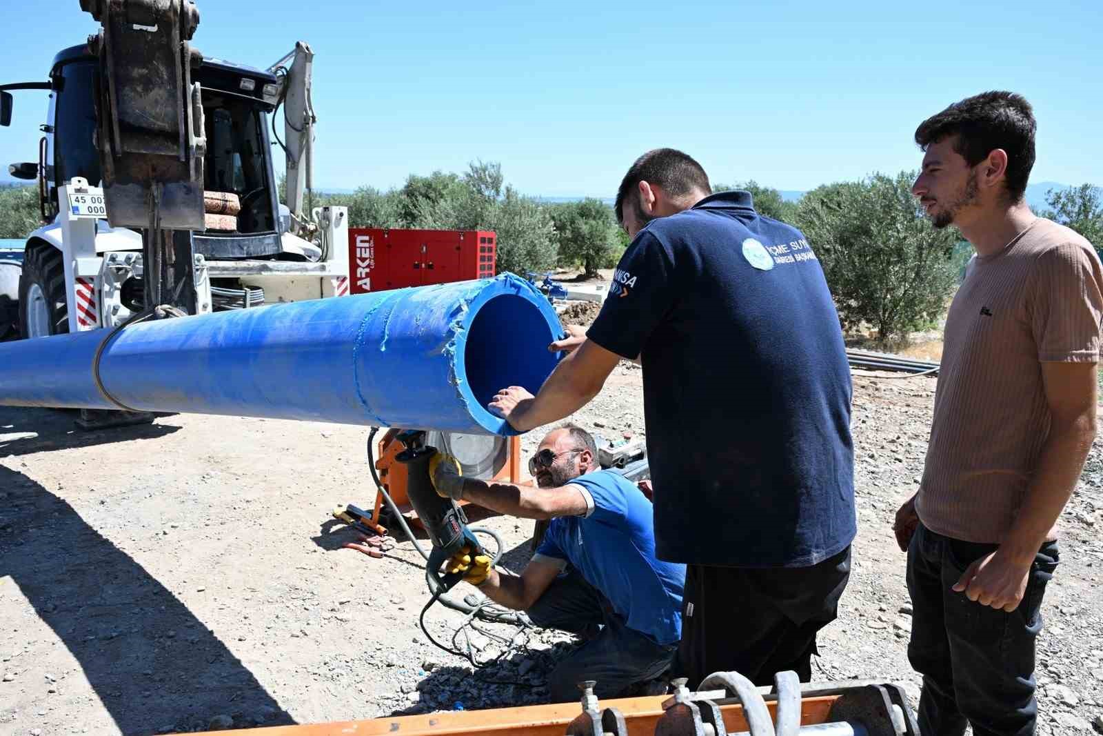 Manisa merkezin su kaynakları artırılıyor