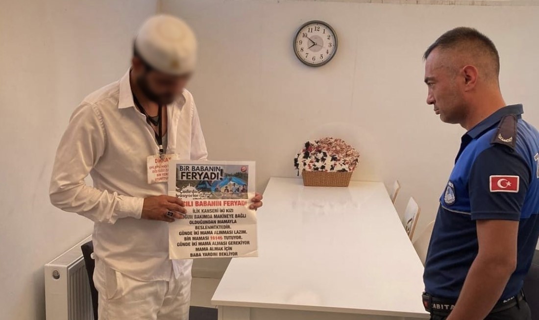 "Kızlarım kanser" diyerek para topladı