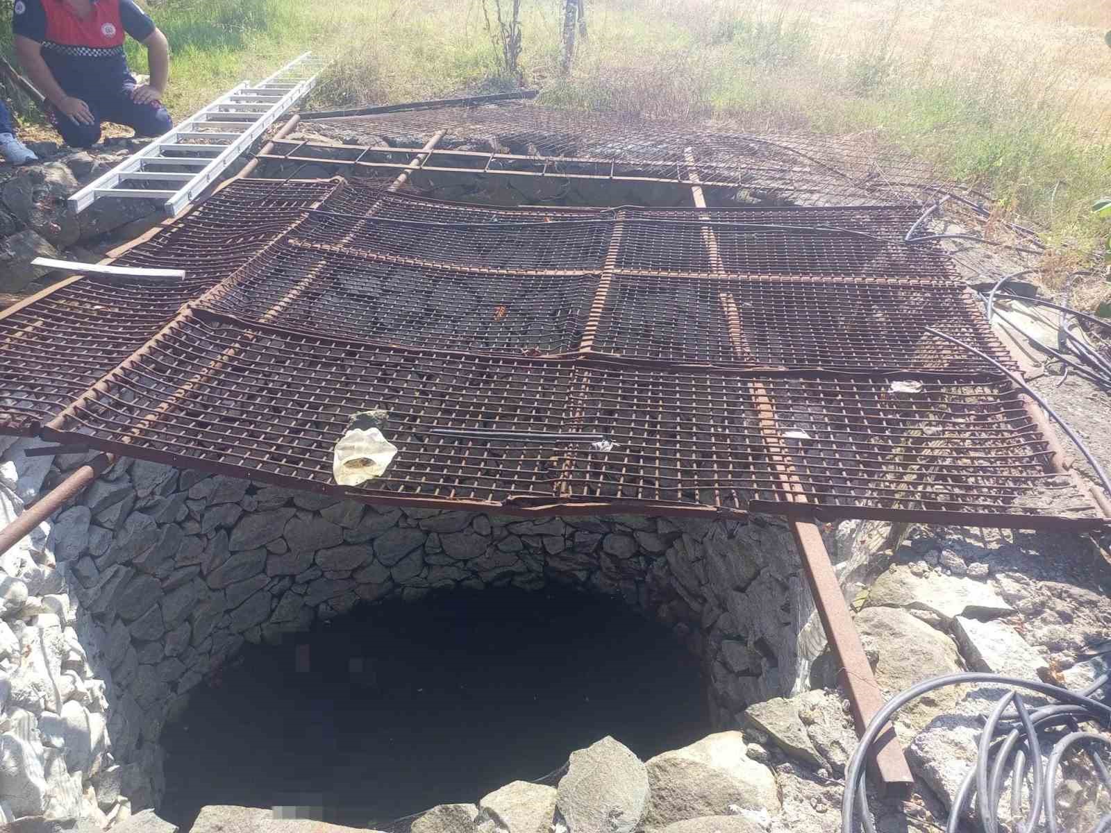Sebze bah&ccedil;esine gitti, su kuyusunda &ouml;l&uuml; bulundu
