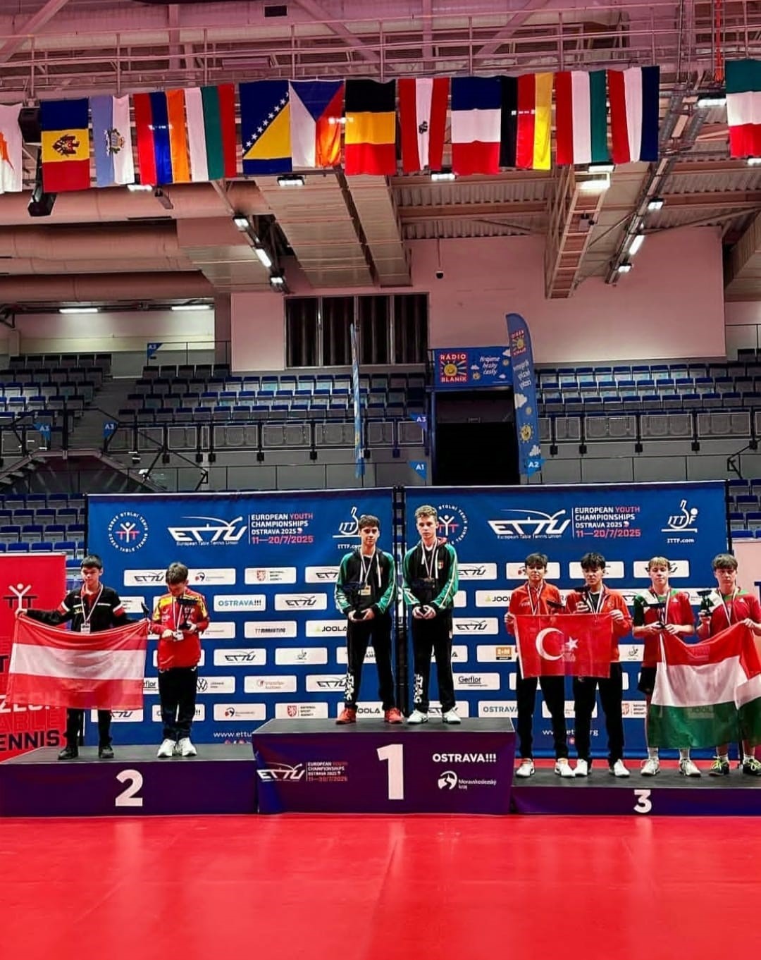 Kocasinan&rsquo;ın milli sporcusu Kenan Eren Kahraman, Avrupa ikincisi oldu
