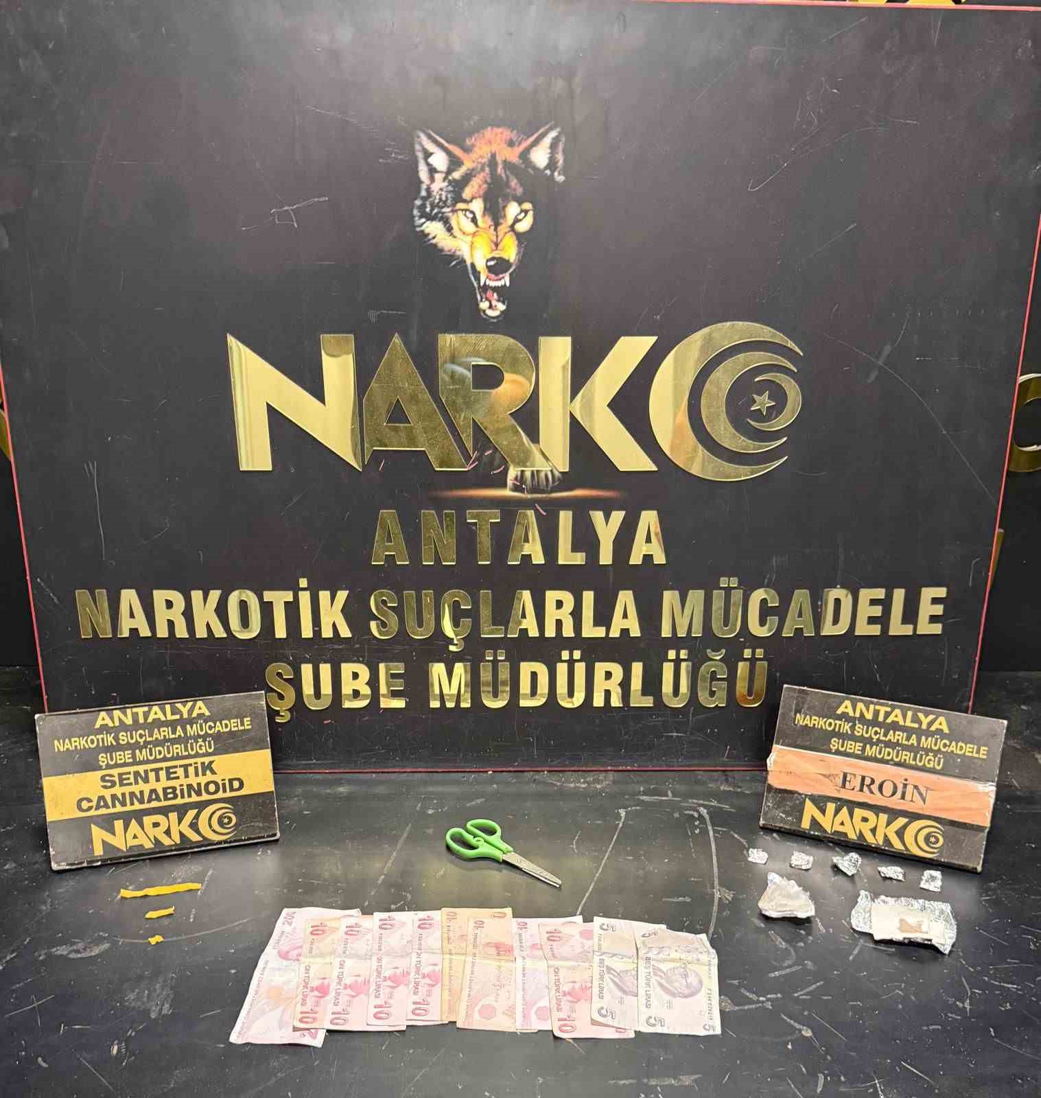 Antalya&rsquo;da narkotik operasyonlarında 1 haftada &ccedil;ok sayıda uyuşturucu madde ele ge&ccedil;irildi
