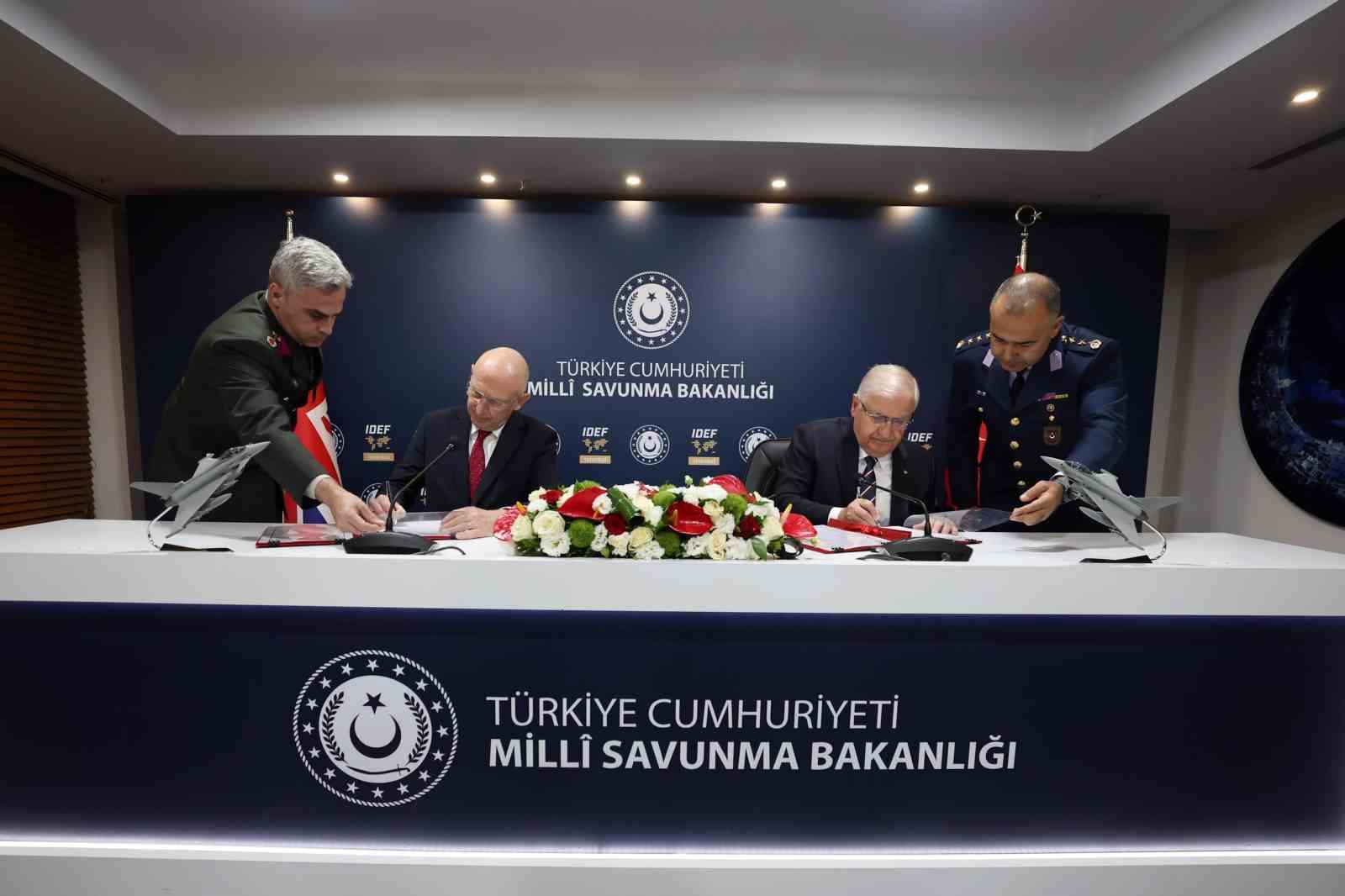 MSB duyurdu: Eurofighter Typhoon için mutabakat zaptı imzalandı