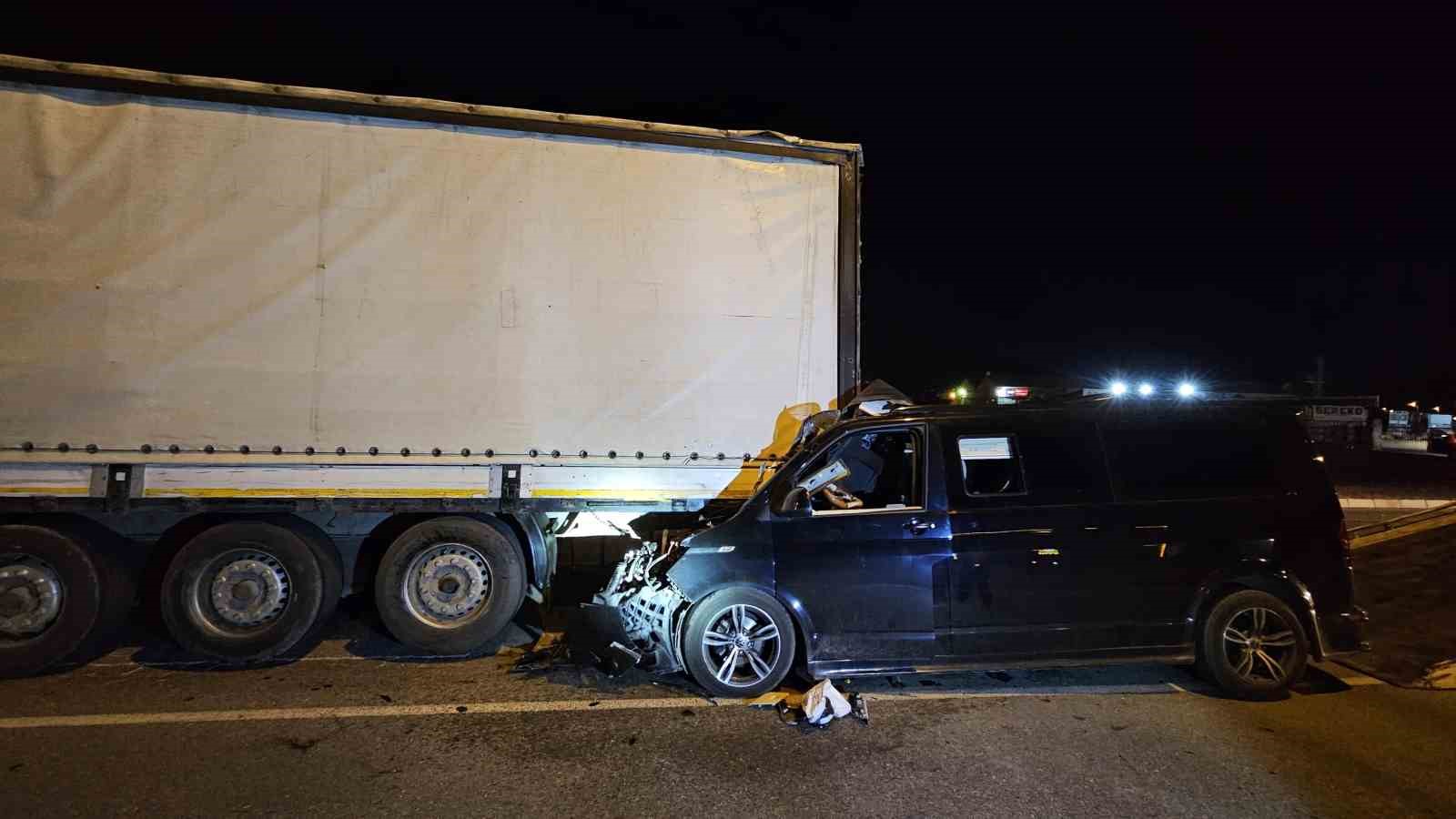 Dikkatsizlik tır kazalarını arttırıyor