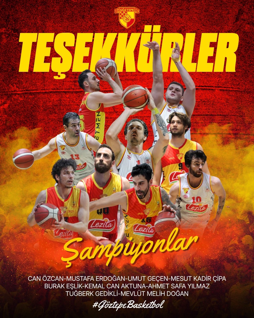 Göztepe Basketbol, 9 oyuncuyla yollarını ayırdı