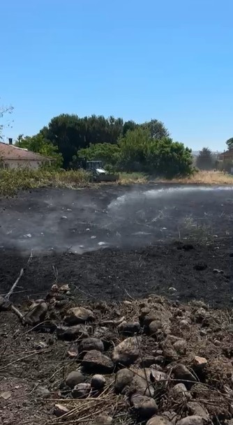 Kocaeli&rsquo;de tarım arazisinde yangın &ccedil;ıktı
