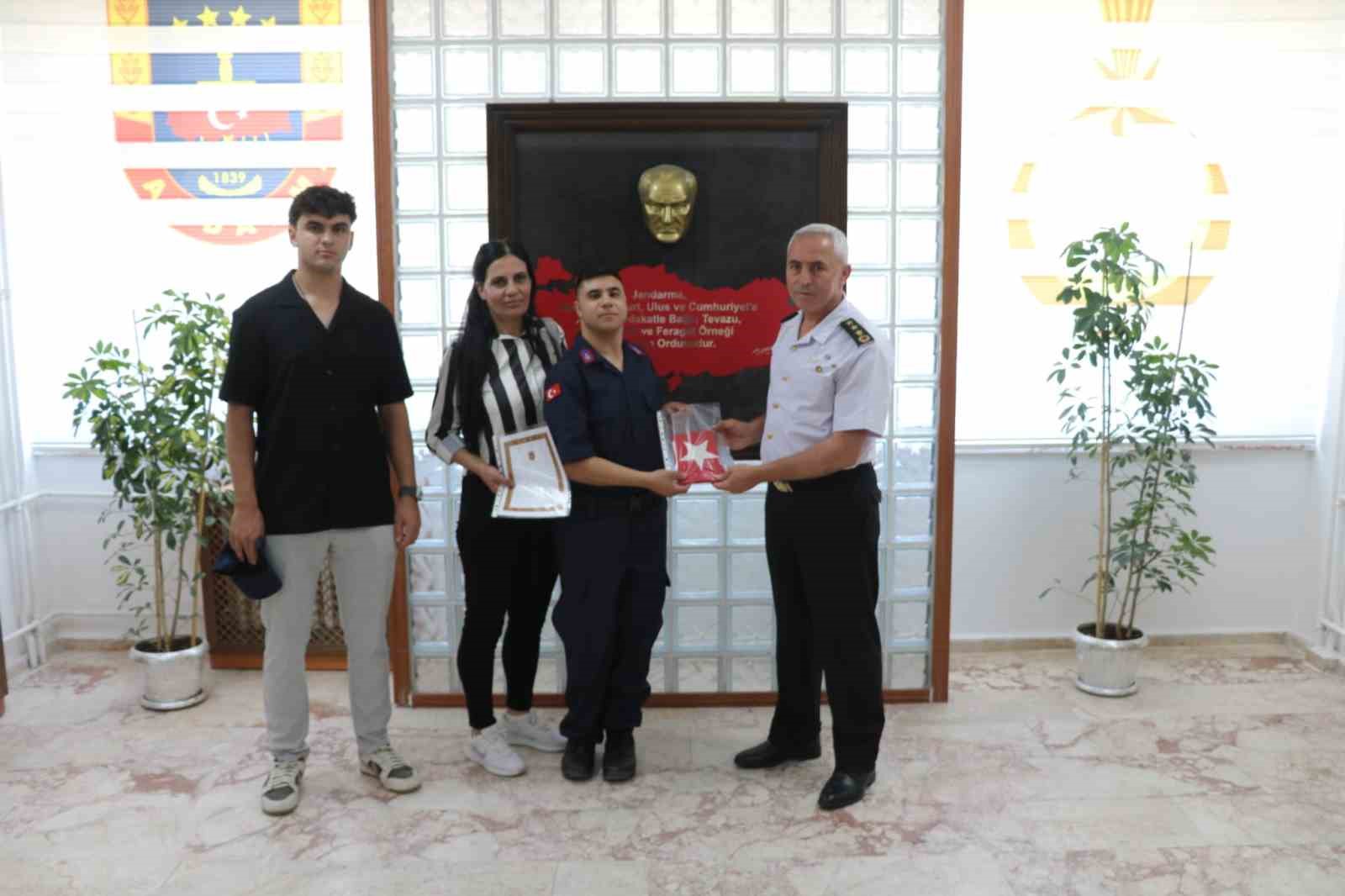 Engelli vatandaşın askerlik hayali gerçek oldu