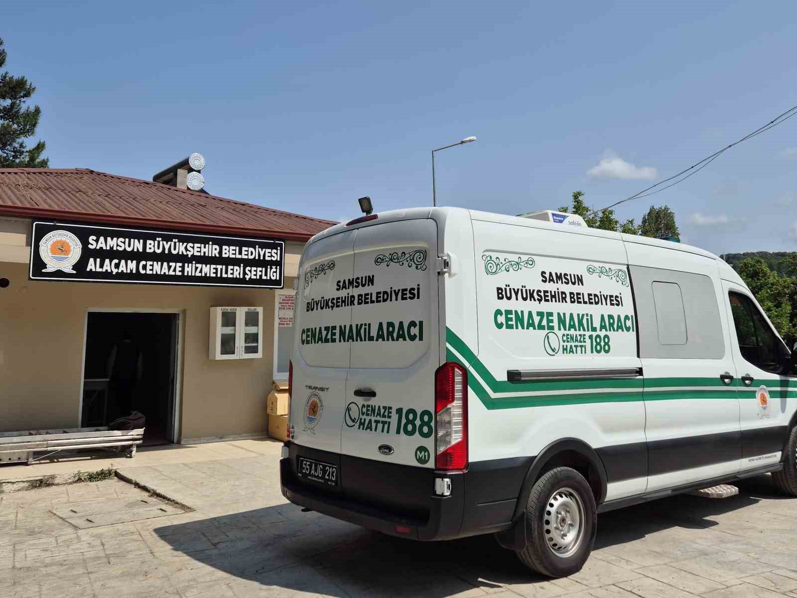 Samsun&rsquo;da il&ccedil;elerdeki cenaze hizmetleri B&uuml;y&uuml;kşehir Belediyesi tarafından verilmeye başladı
