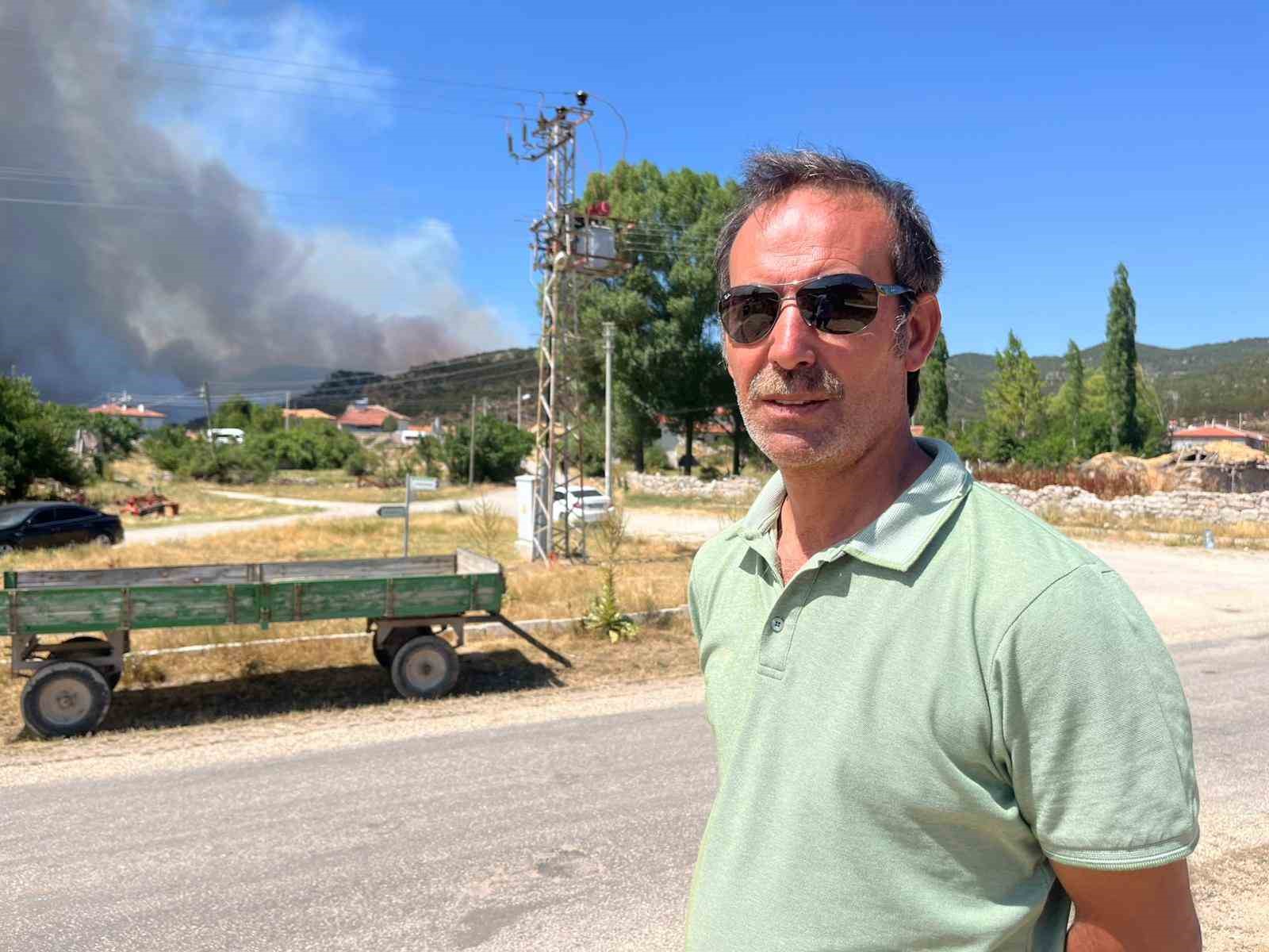 Alevlerin Sarıcaova&rsquo;ya girmesine 300 metre kaldığı bildirildi
