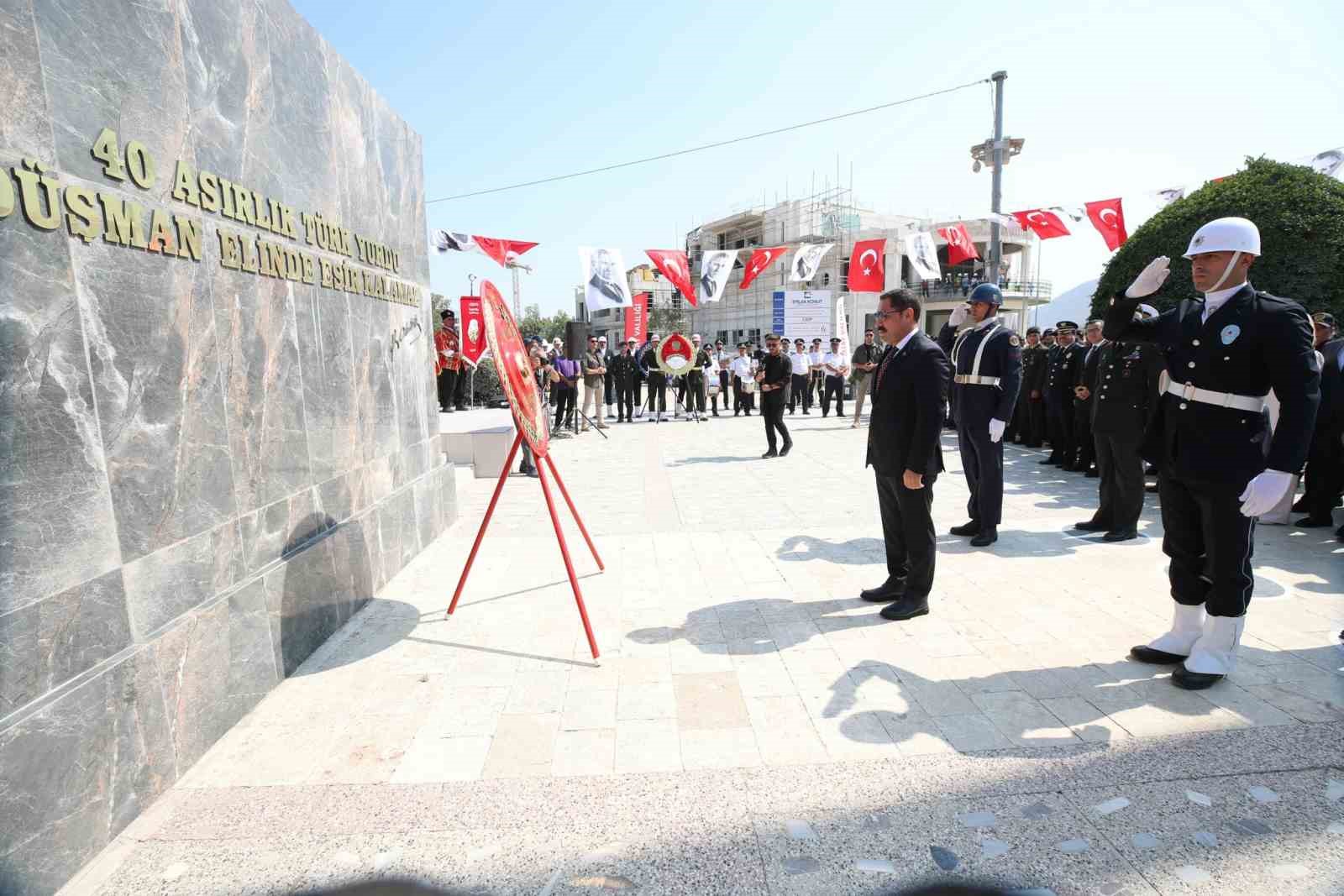 Hatay’ın anavatana katılışının 86. yıl dönümü törenle kutlandı