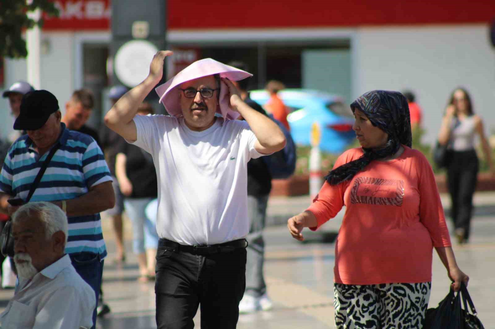 Aydın’da termometreler 44 dereceyi gördü