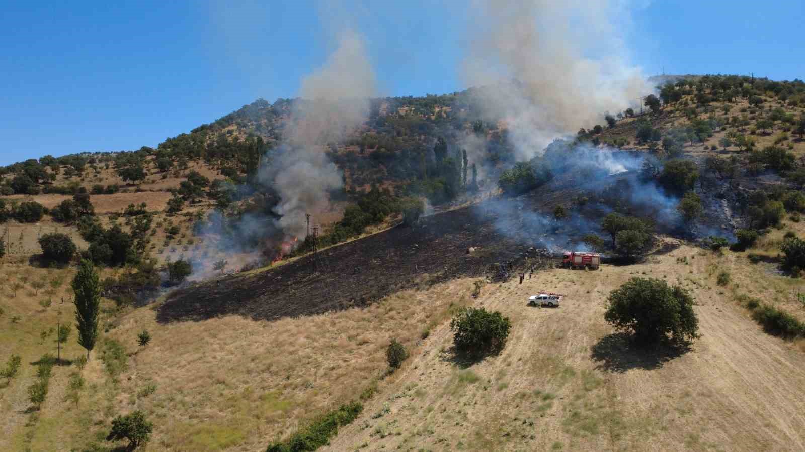 Manisa Demirci’deki orman yangını söndürüldü