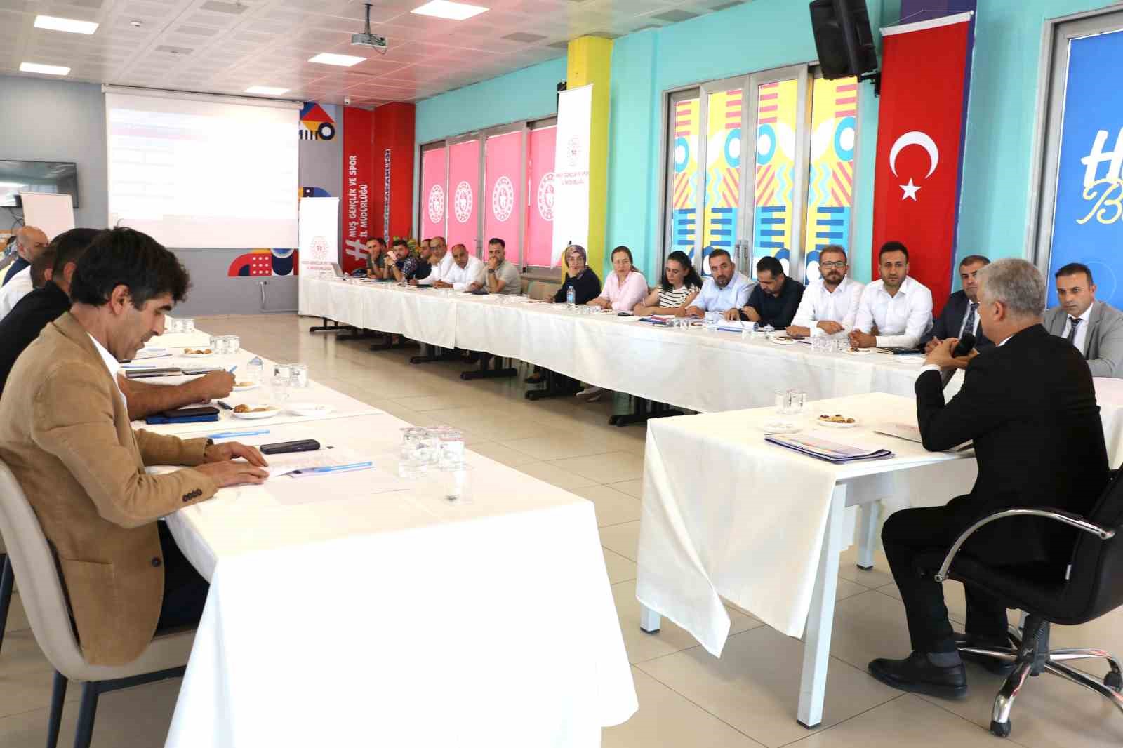 Muş Gen&ccedil;lik ve Spor İl M&uuml;d&uuml;r&uuml; Kılı&ccedil;: "Gen&ccedil;liğimiz i&ccedil;in her tesisi en verimli şekilde kullanacağız"
