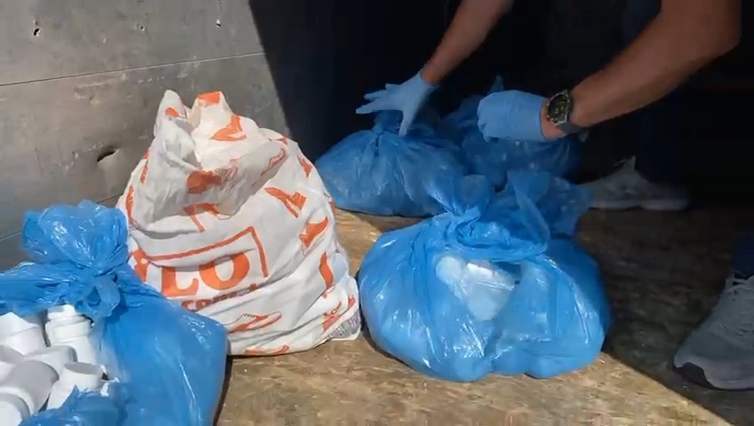 Samsun’da 16 bin 800 adet uyuşturucu hap ele geçirildi