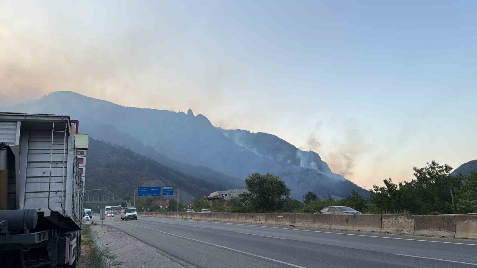 Sakarya&rsquo;daki orman yangını kısmen kontrol altına alındı
