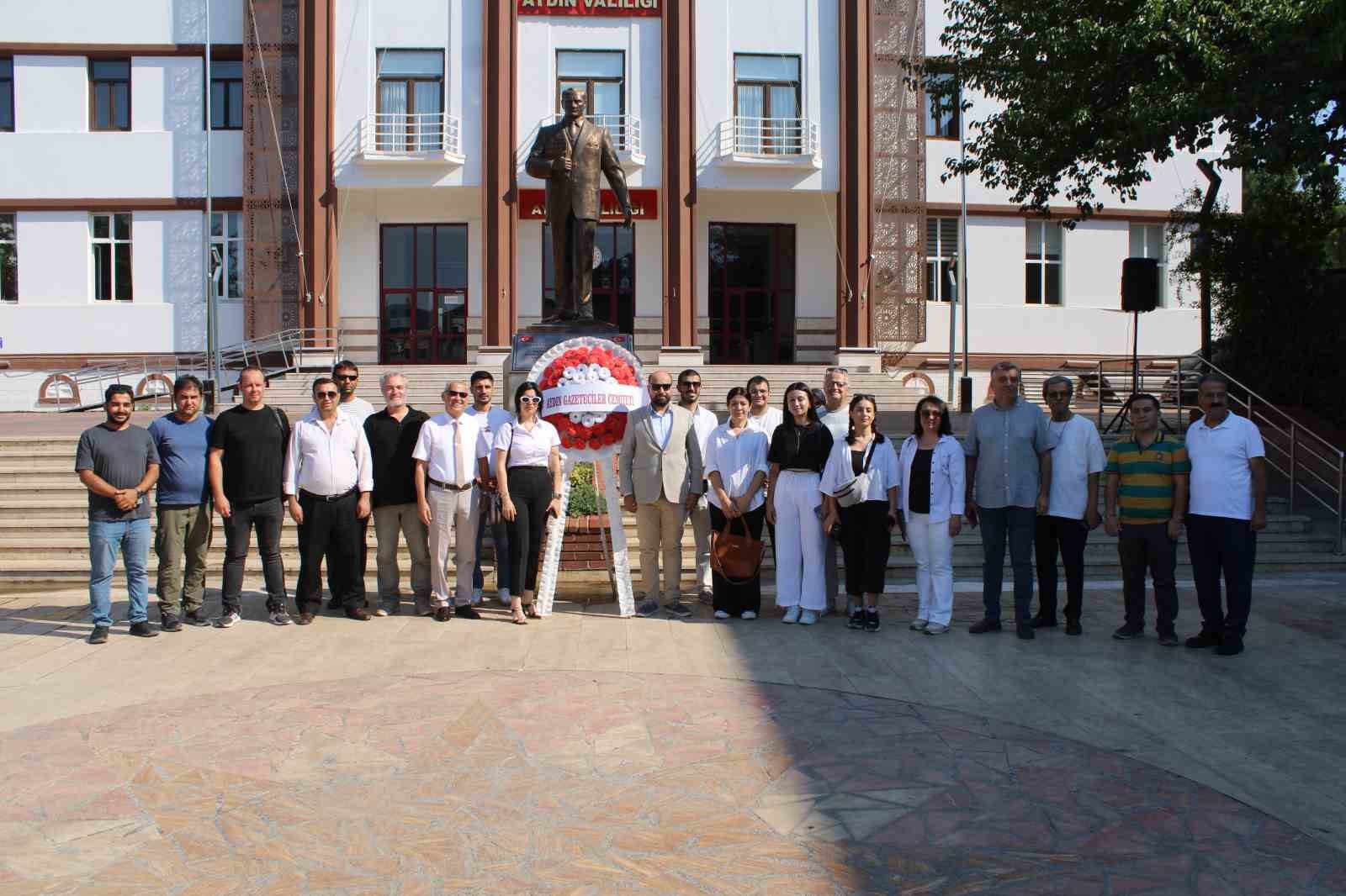 Aydın&rsquo;da 24 Temmuz Basın Bayramı kutlandı
