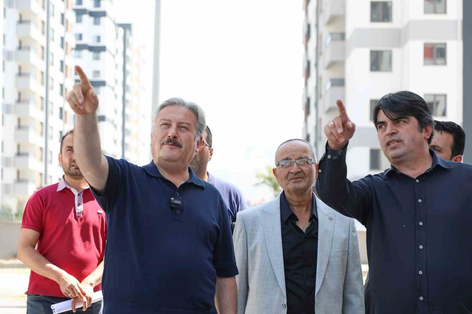 Melikgazi’de kentsel dönüşüm çalışmaları hız kesmeden devam ediyor