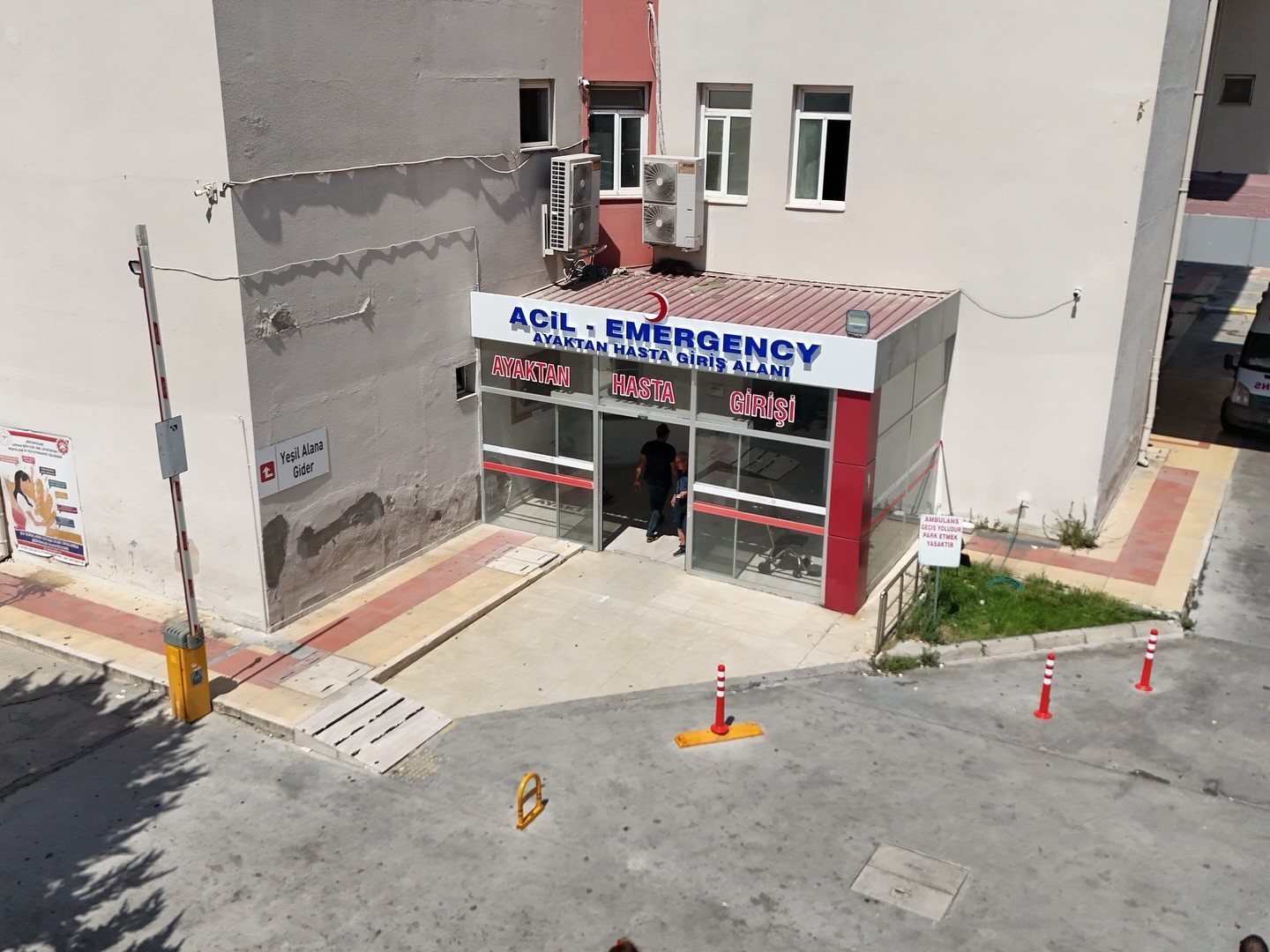 S&ouml;ke Devlet Hastanesi&rsquo;nde Ambulans D&ouml;n&uuml;ş Alanı projesi tamamlandı
