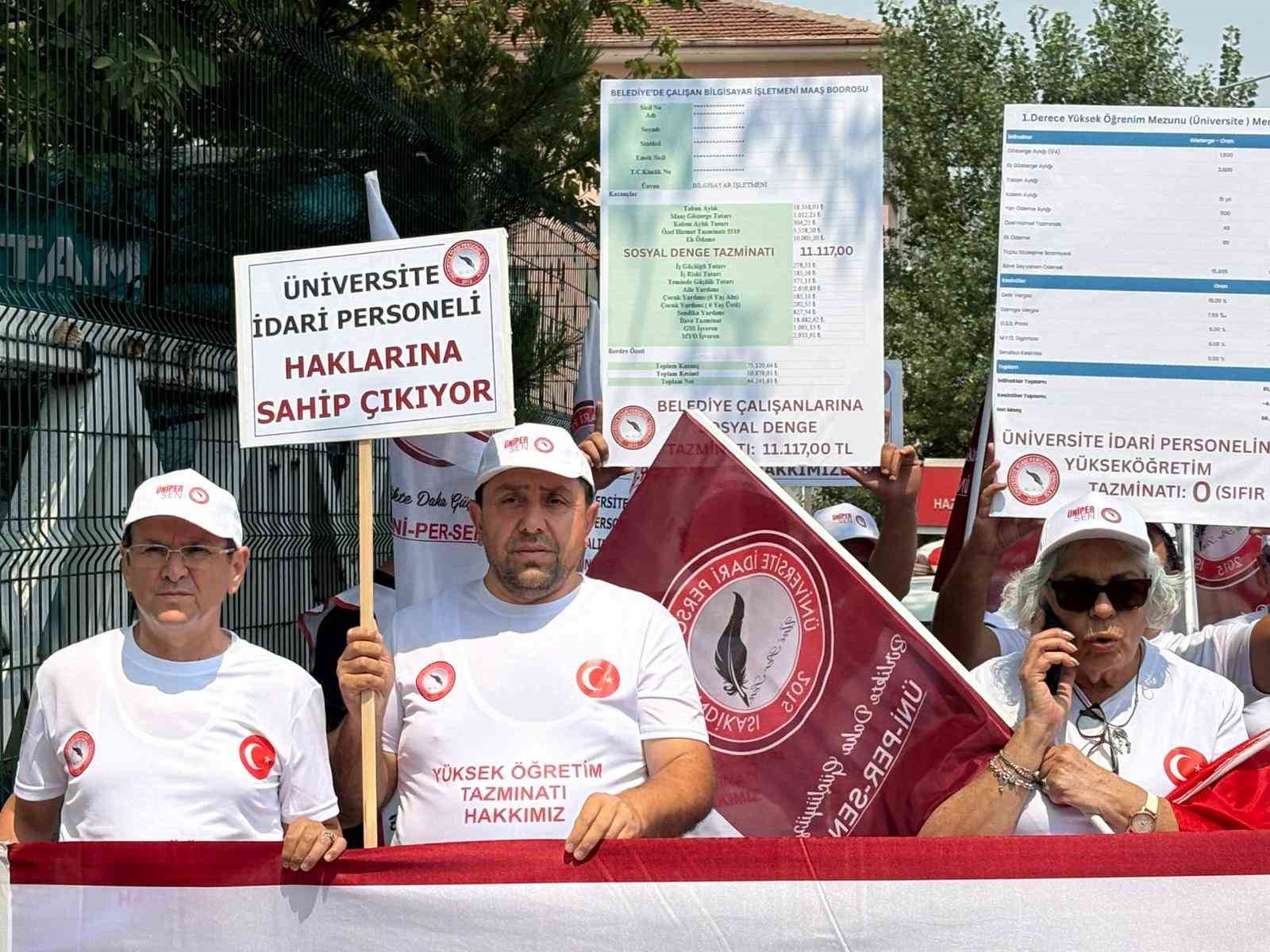 &Uuml;NİPERSEN Genel Başkanı G&uuml;zel: "Y&uuml;ksek&ouml;ğretim tazminatından yoksun bırakılmamız motivasyon kaybına da yol a&ccedil;maktadır"
