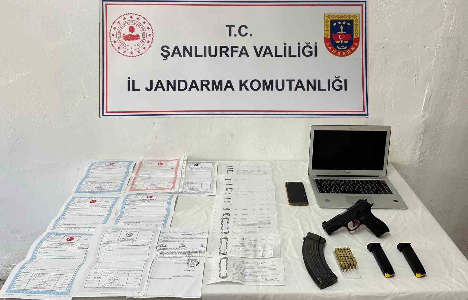 Şanlıurfa’da tefecilik operasyonu: 1 gözaltı