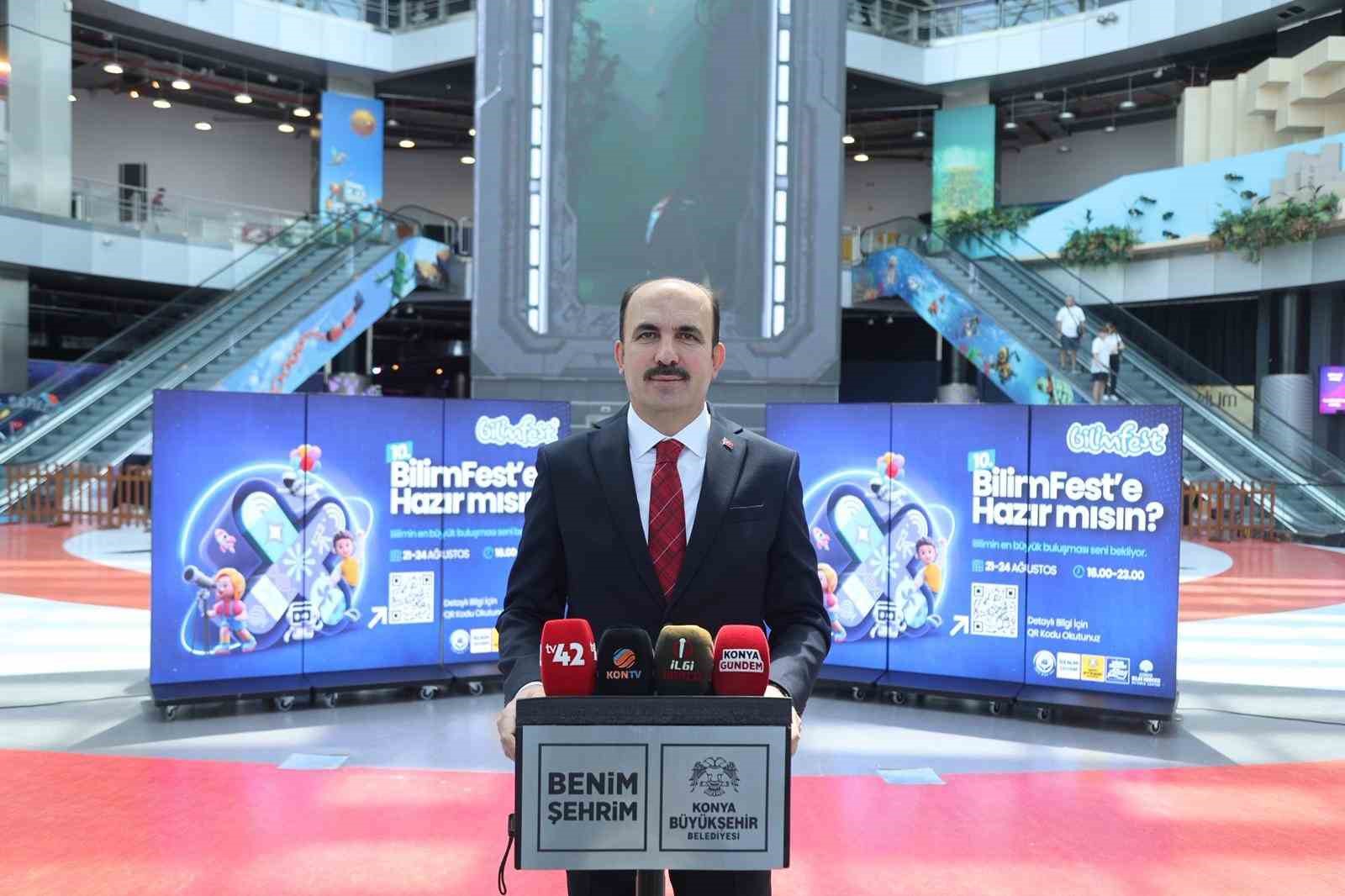 Başkan Altay tüm Türkiye’yi 10. Konya Bilim Festivali’ne davet etti