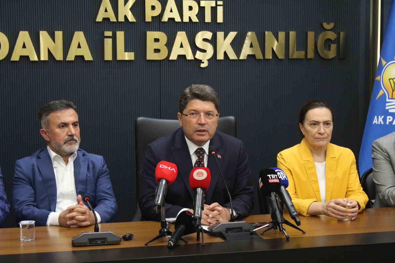 Adalet Bakanı Tun&ccedil;: "Adana&rsquo;ya hakim evi kazandırabiliriz"
