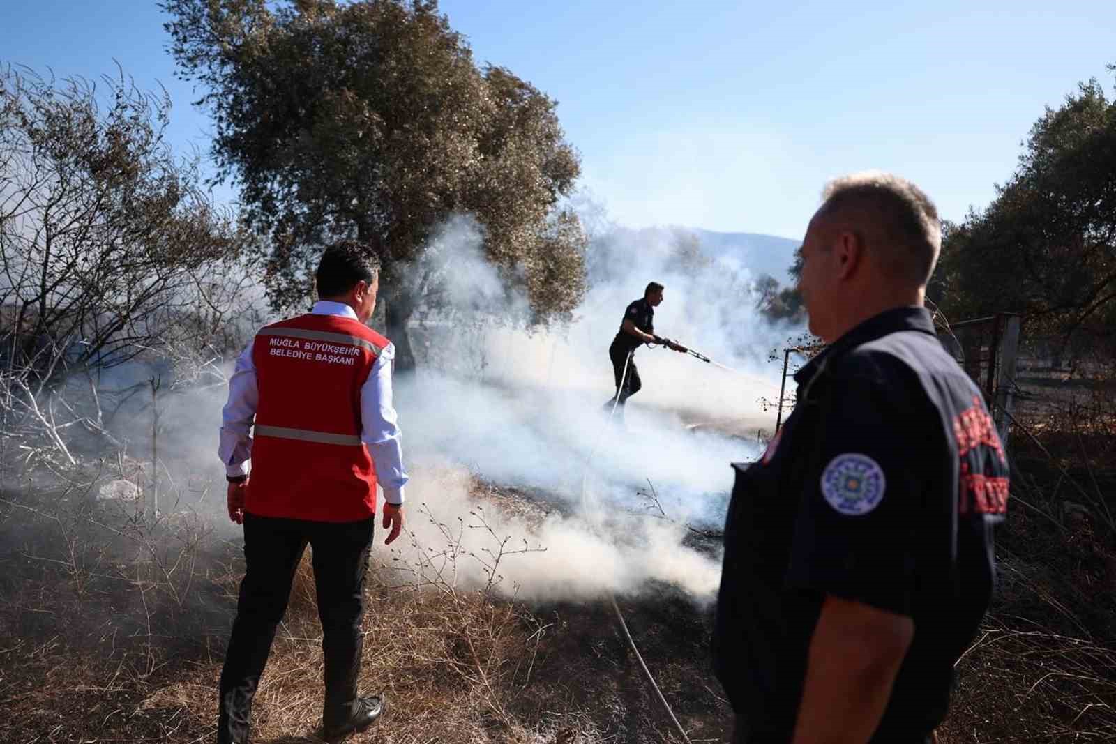 Muğla itfaiyesinden yangın uyarısı
