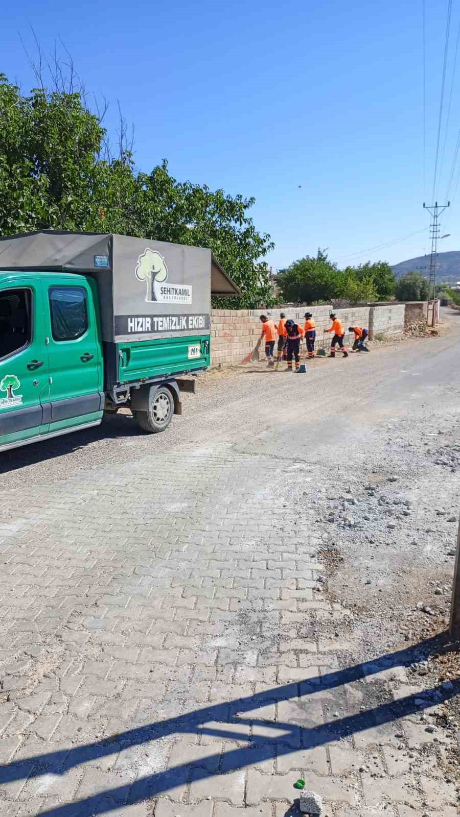 Şehitkamil&rsquo;de temizlik seferberliği devam ediyor
