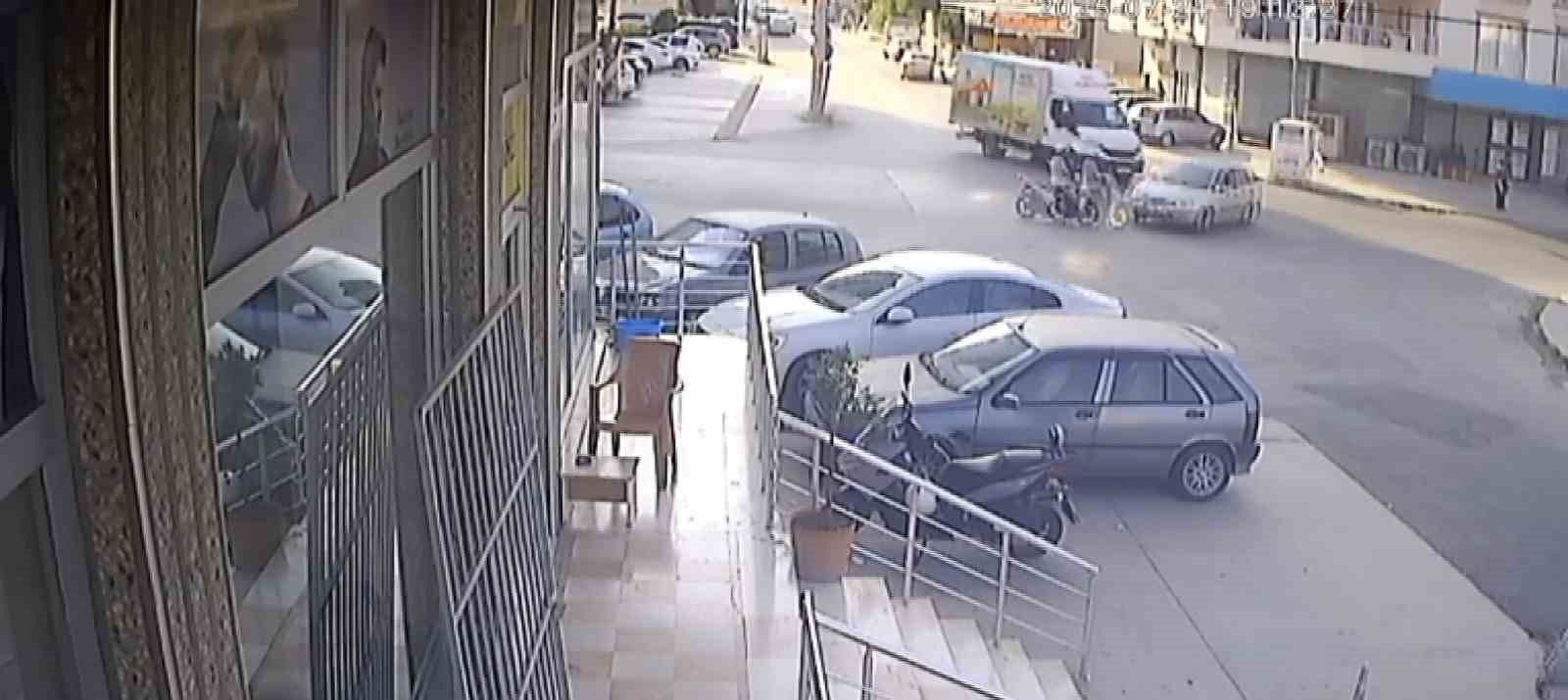 Mersin&rsquo;de trafik kazası: 1  yaralı
