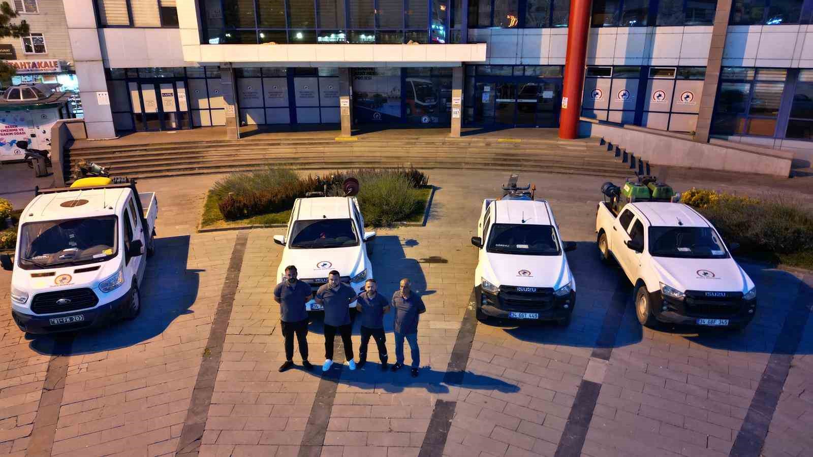 D&uuml;zce&rsquo;de 64 mahallede ila&ccedil;lama &ccedil;alışmaları s&uuml;r&uuml;yor
