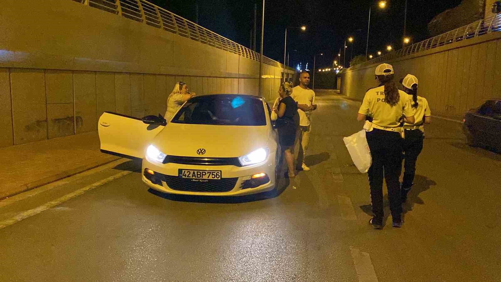 Polis olacağını söyledi, alkollü araç kullanmaktan ehliyetine 2. kez el konuldu