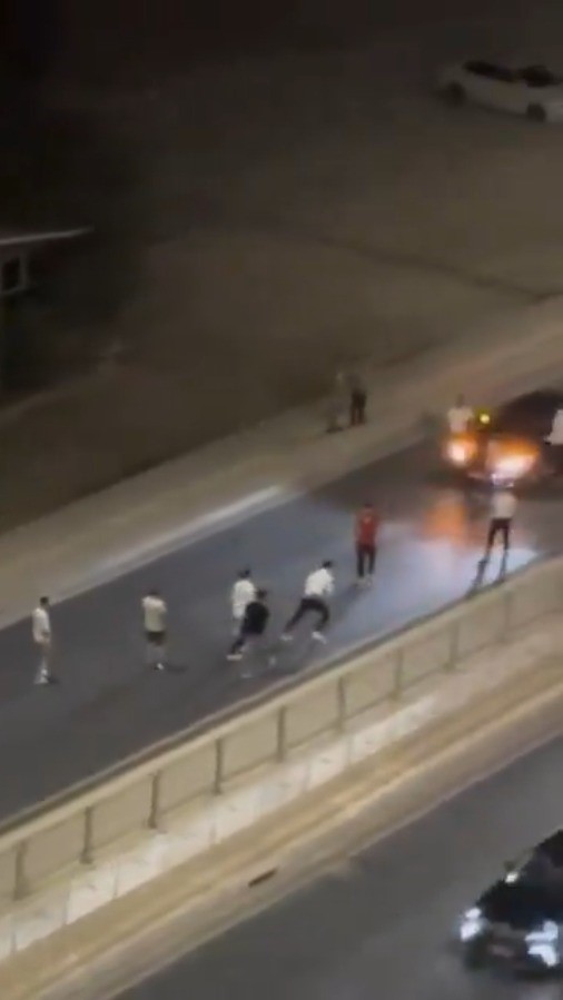 anlurfada trafikte terr estiren magandalara ait yeni grntler ortaya kt
