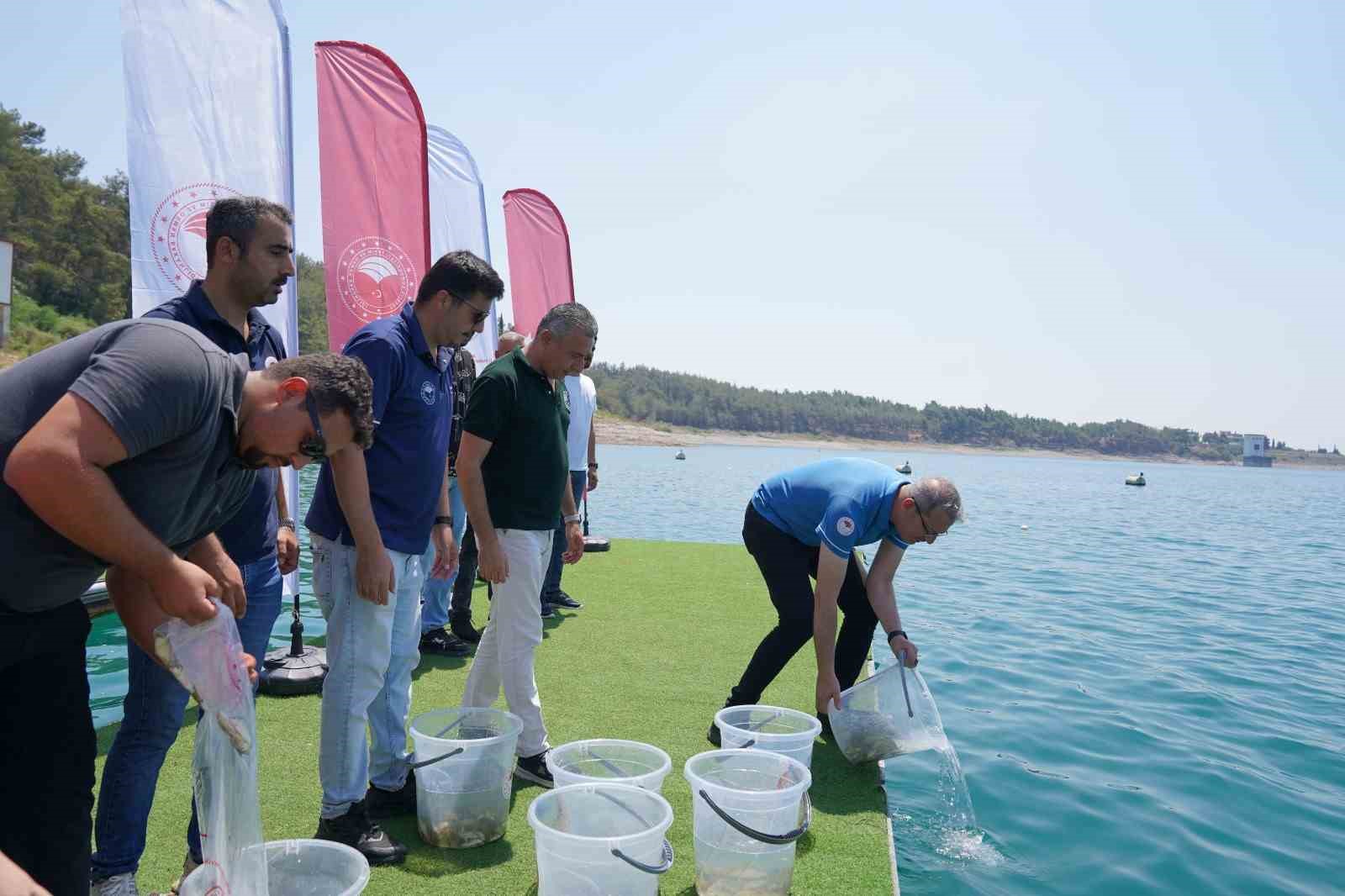 Adanada yetien 10 milyon 500 bin yavru sazan 12 ilde 129 gl ve gletlere brakld
