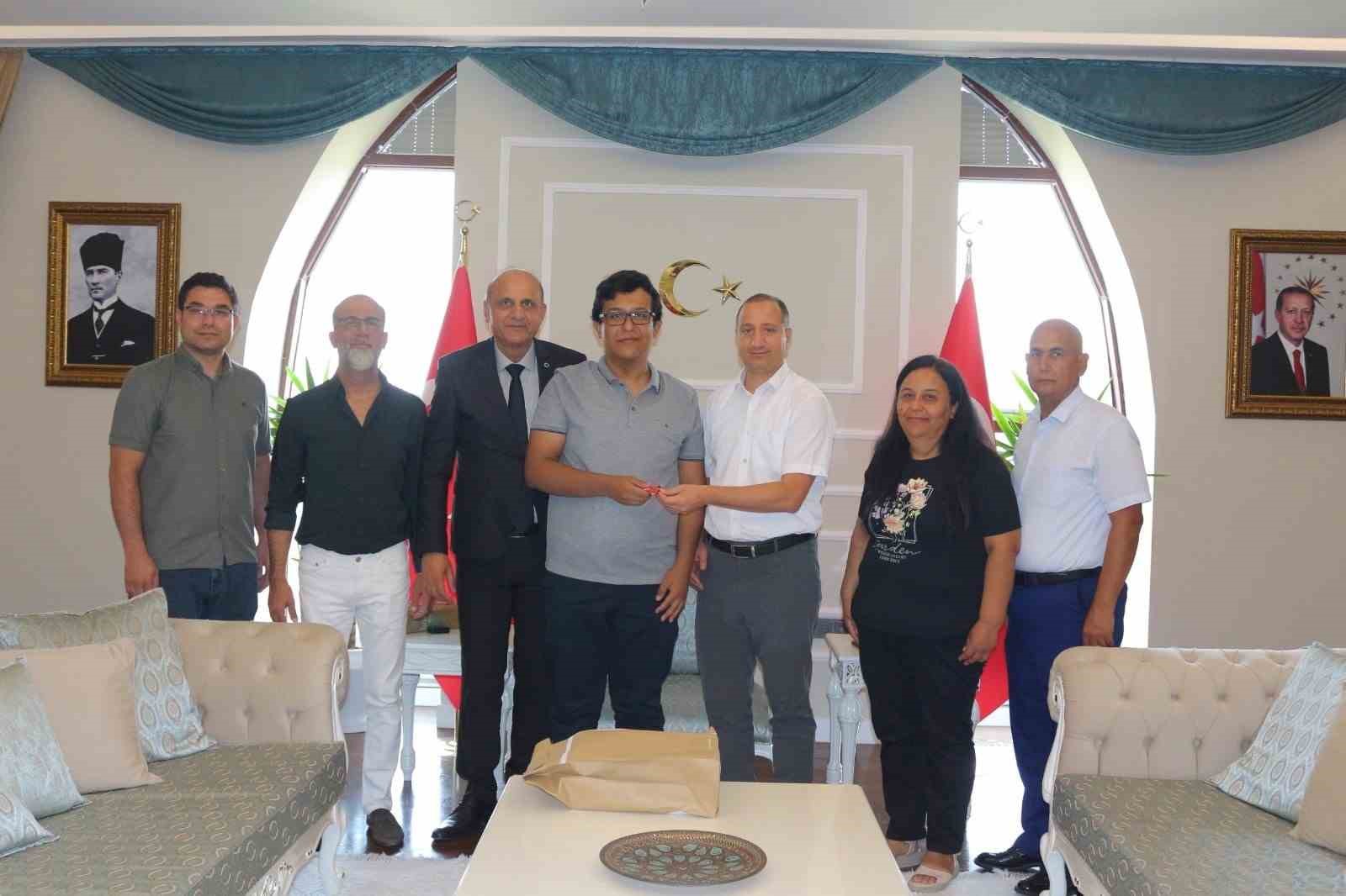 Kaymakam Akyz: "rencilerimizle gurur duyuyoruz"
