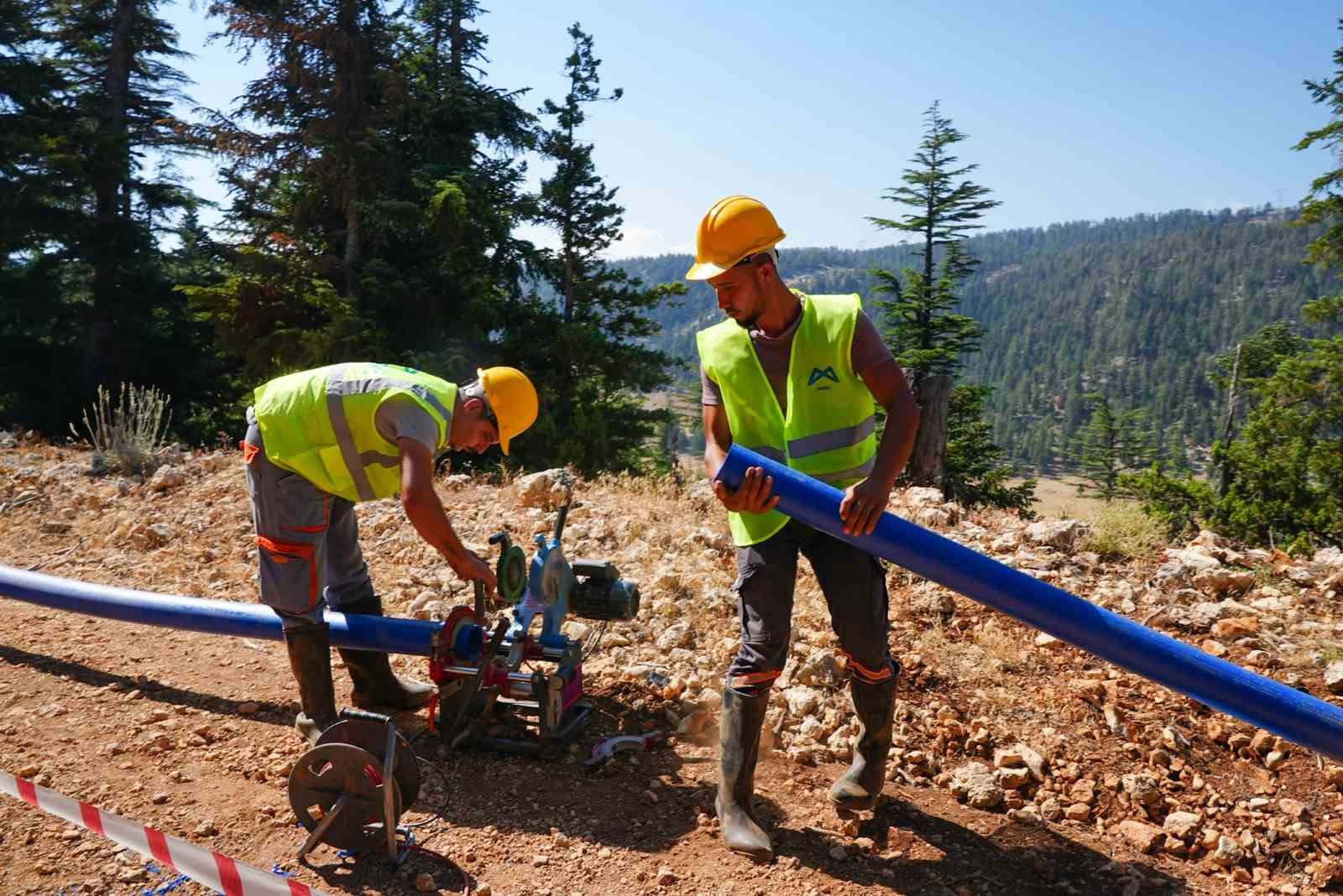MESKİ, kuraklığa karşı Anamur’da alternatif su kaynağını devreye aldı