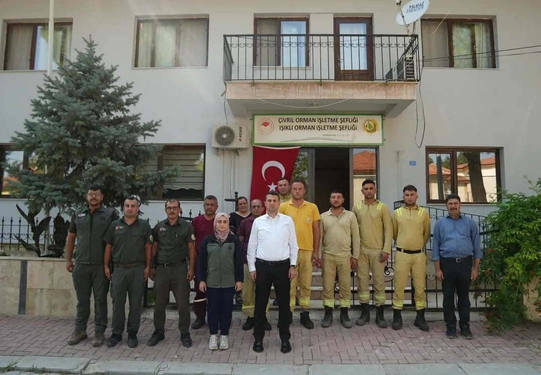 Çivril Kaymakamı Fatih Cıdıroğlu’ndan orman şefliklerine anlamlı ziyaret