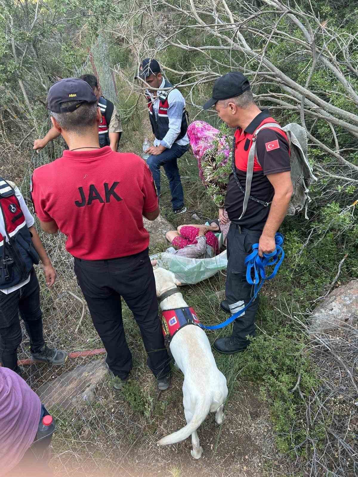 Kaybolan şahıs ormanlık alanda bulundu