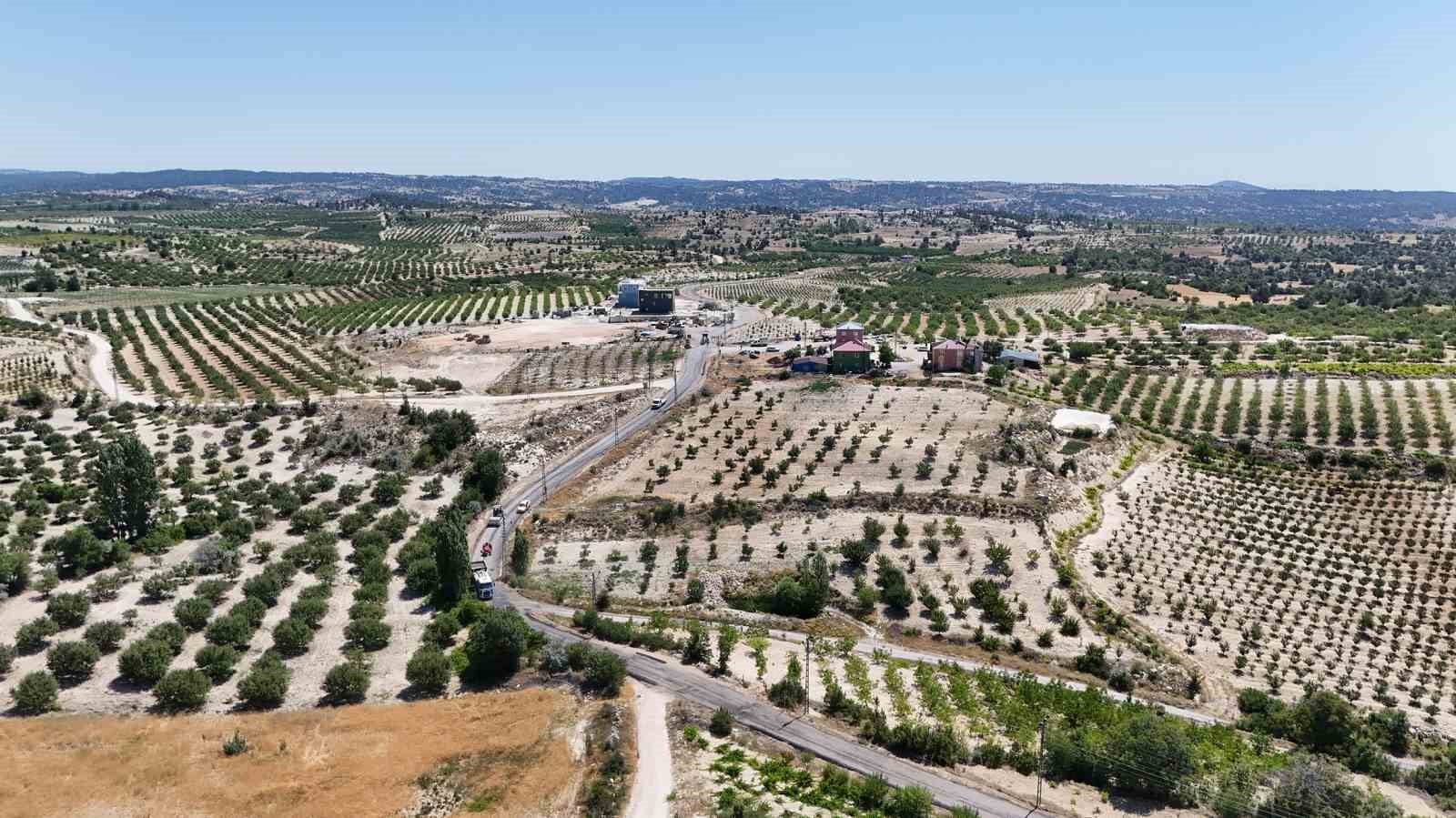 Gülnar’da 8 kilometrelik yol yenilendi