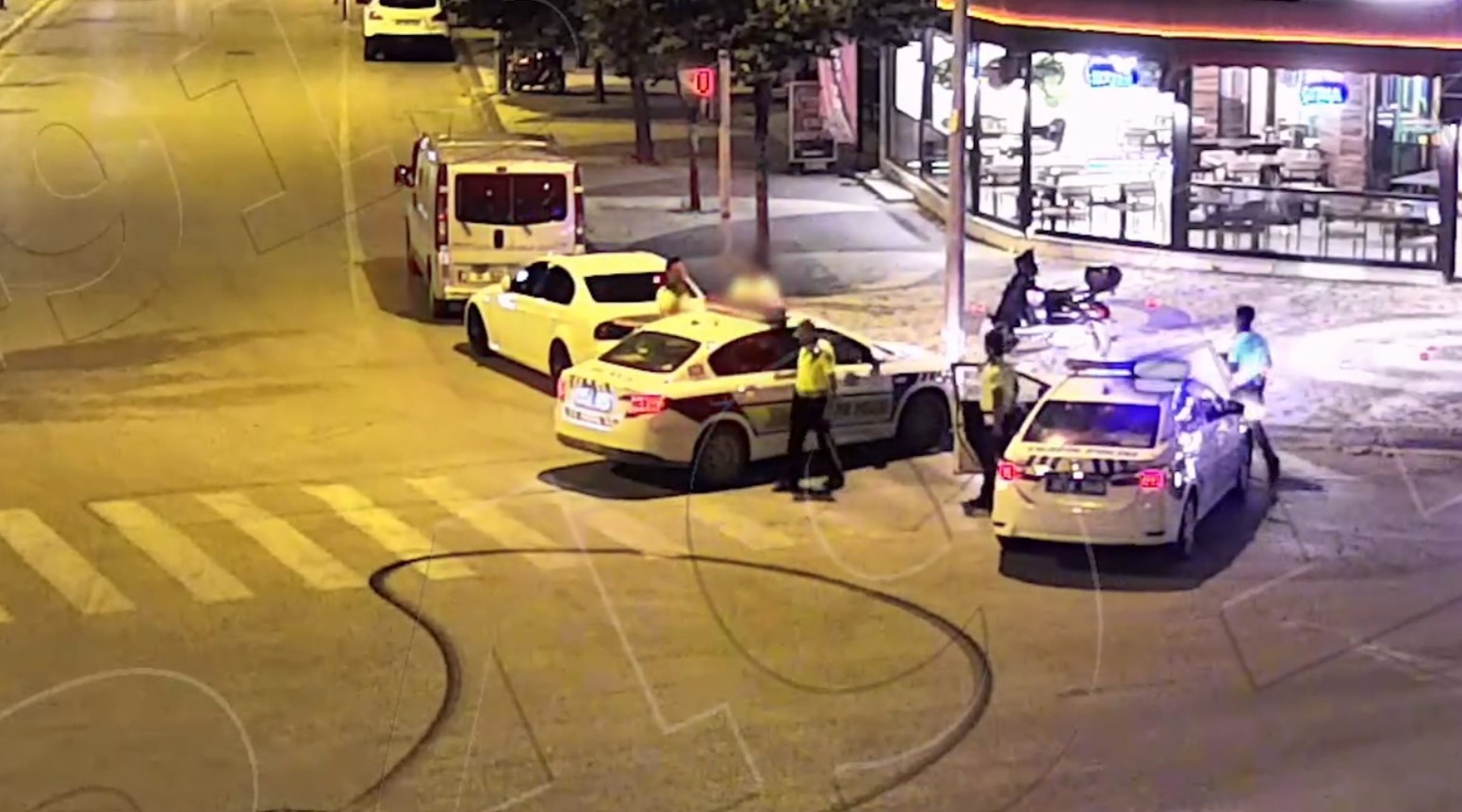 Drift yapan s&uuml;r&uuml;c&uuml; KGYS kameralarından ka&ccedil;amadı
