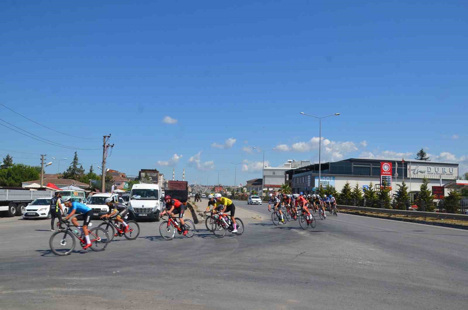 Bisiklet Trkiye Kupas 5. Etap Puanl Yol Yar Bafrada yapld
