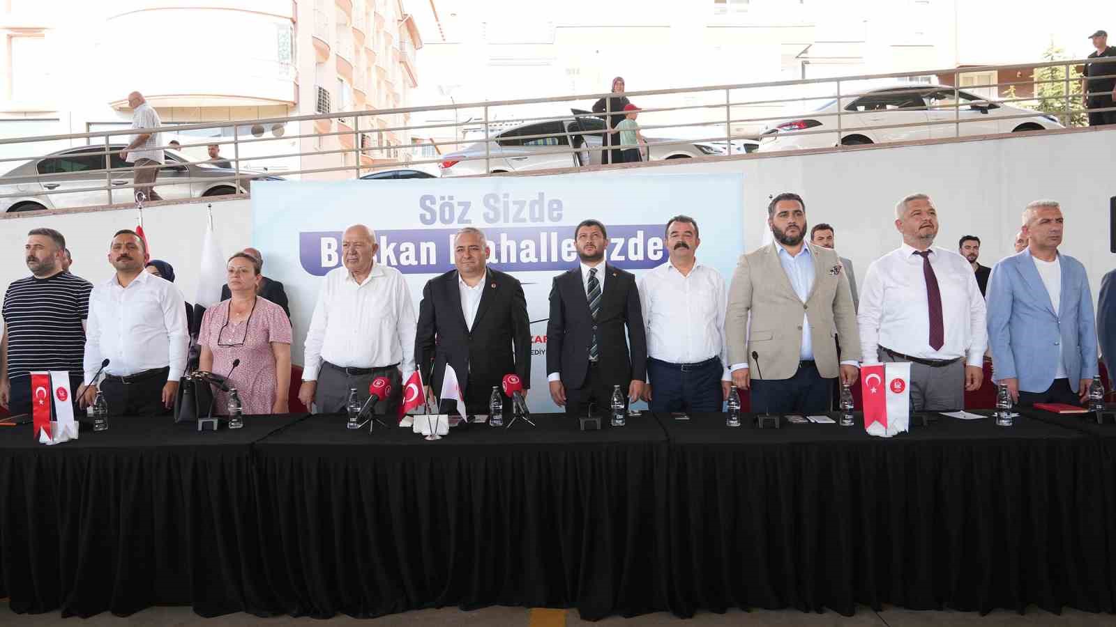 Ke&ccedil;i&ouml;ren&rsquo;de mahalle buluşmaları başladı
