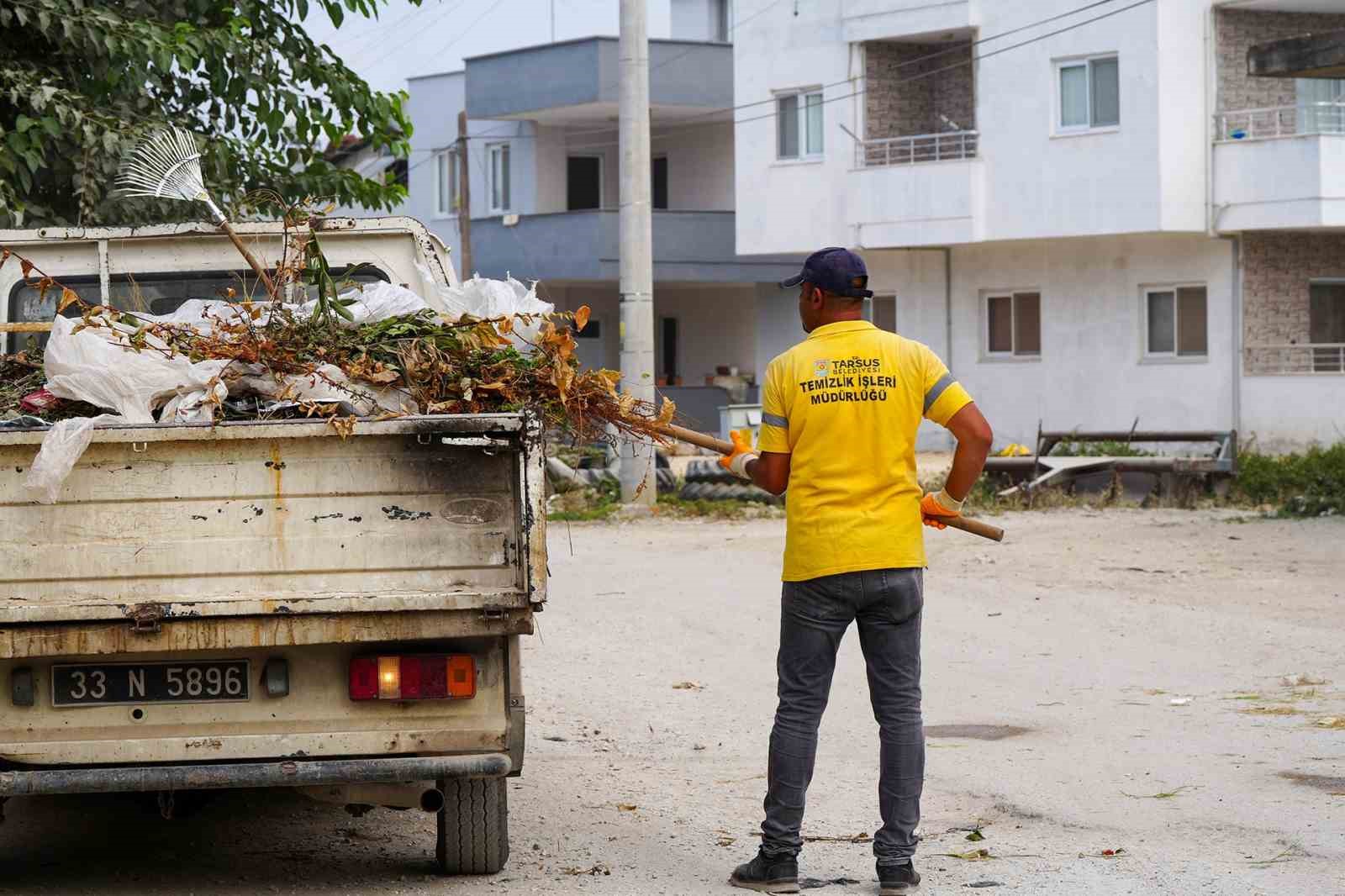 Tarsus Belediyesinden temizlik atağı
