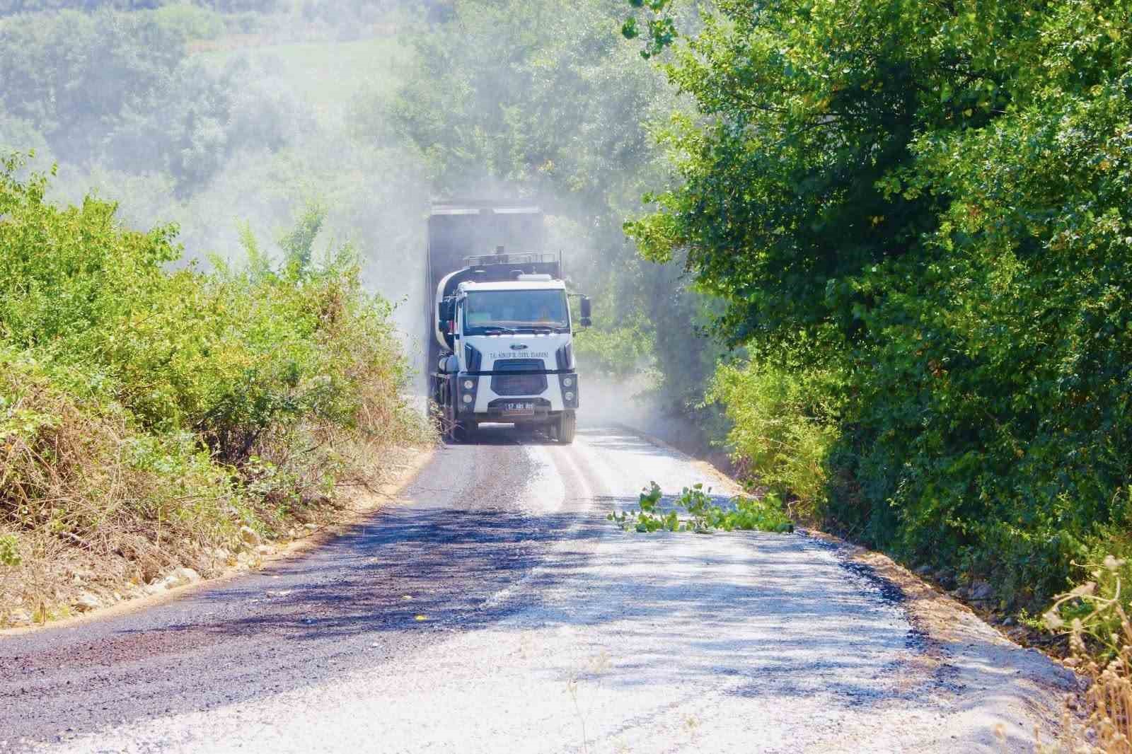 Sinop’ta asfalt çalışmaları