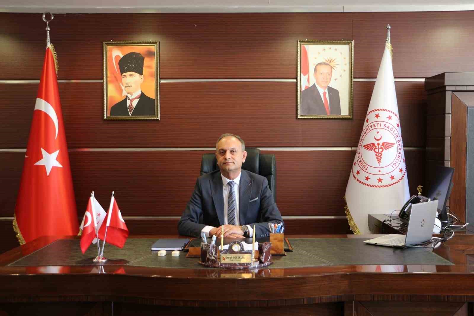 Elazığ İl Sağlık Müdürü Dr. Gecekuşu, "Uzun süre güneş altında korunmasız kalınmamalıdır"